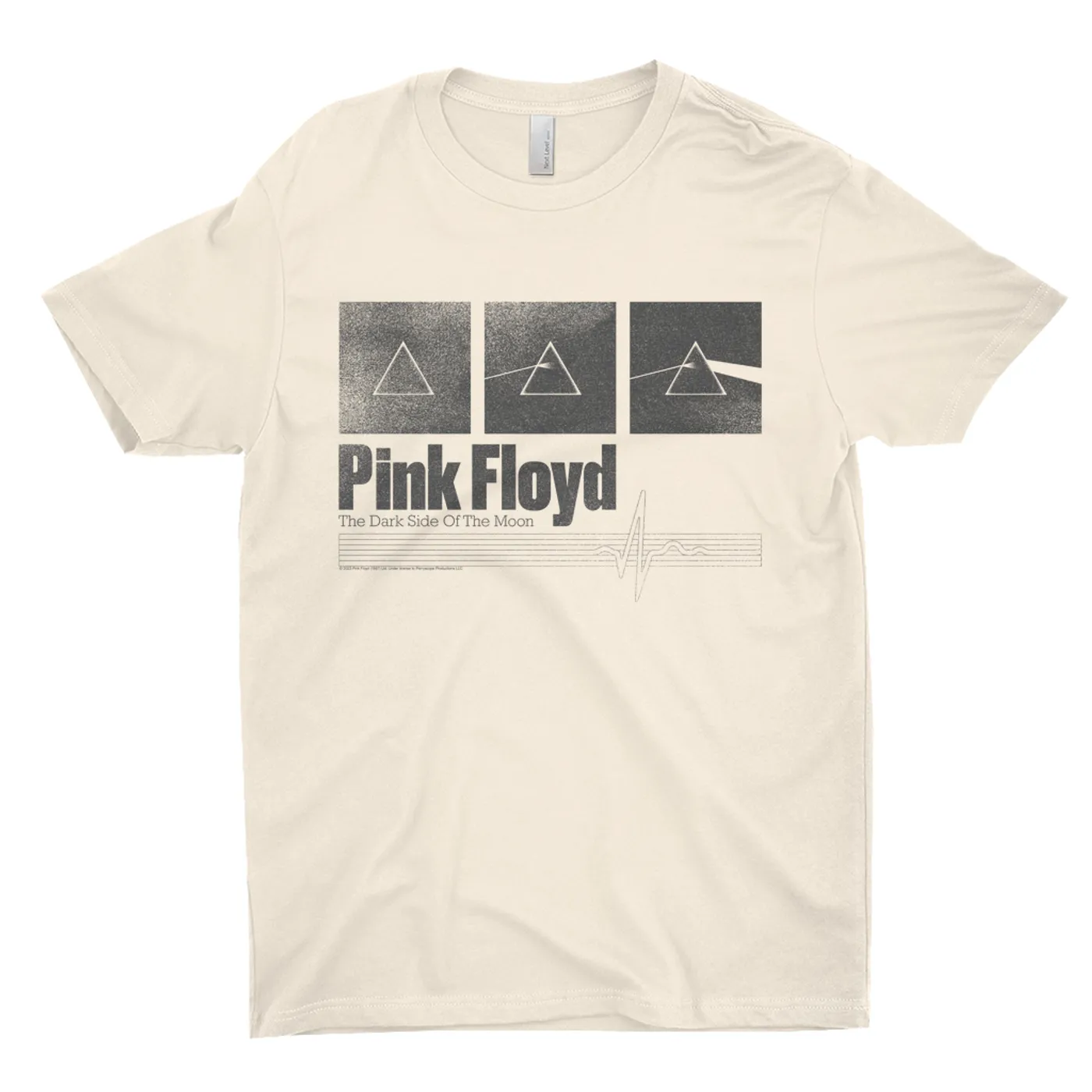 Pink Floyd T-Shirt | Black White Prism Blueprint Pink Floyd Shirt