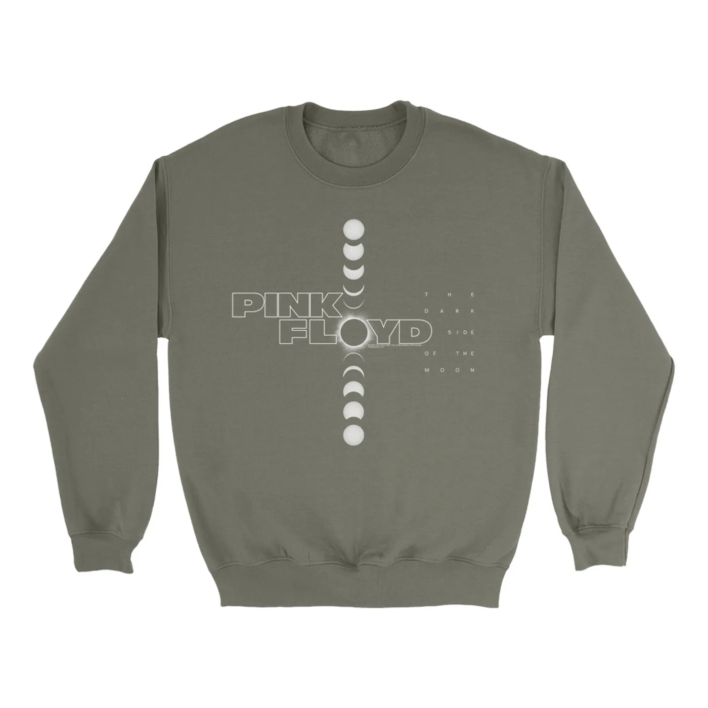 Pink Floyd Sweatshirt | Eclipse Vertical Logo Pink Floyd Sweatshirt