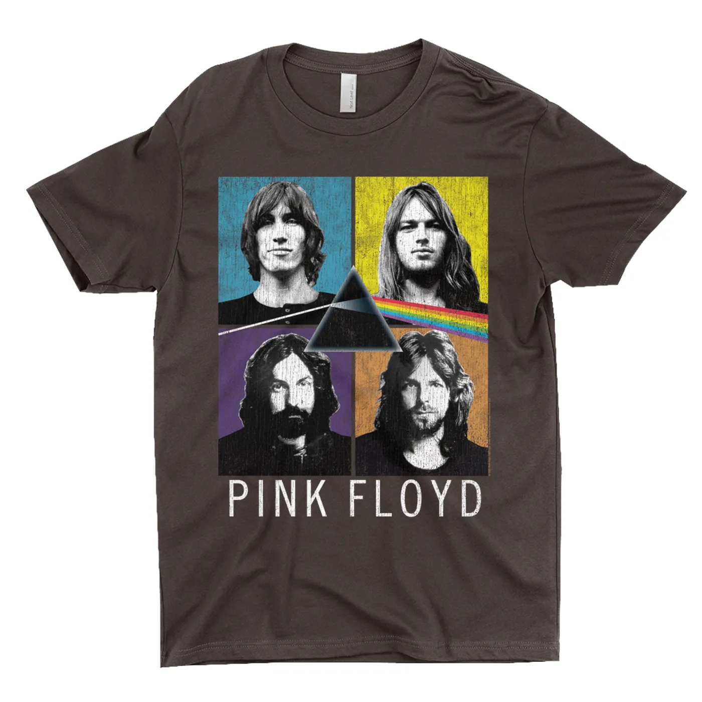 Pink Floyd T-Shirt | Pop Art Square Art Distressed Pink Floyd Shirt