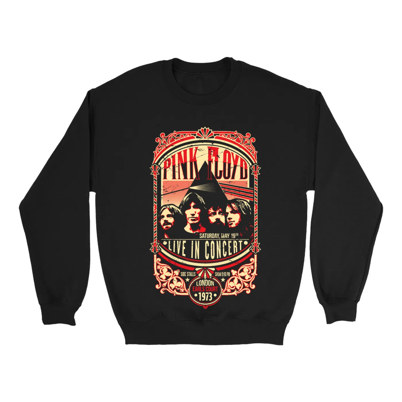 Pink Floyd Sweatshirt | Radio City Music Hall 1973 Pink Floyd Sweatshirt