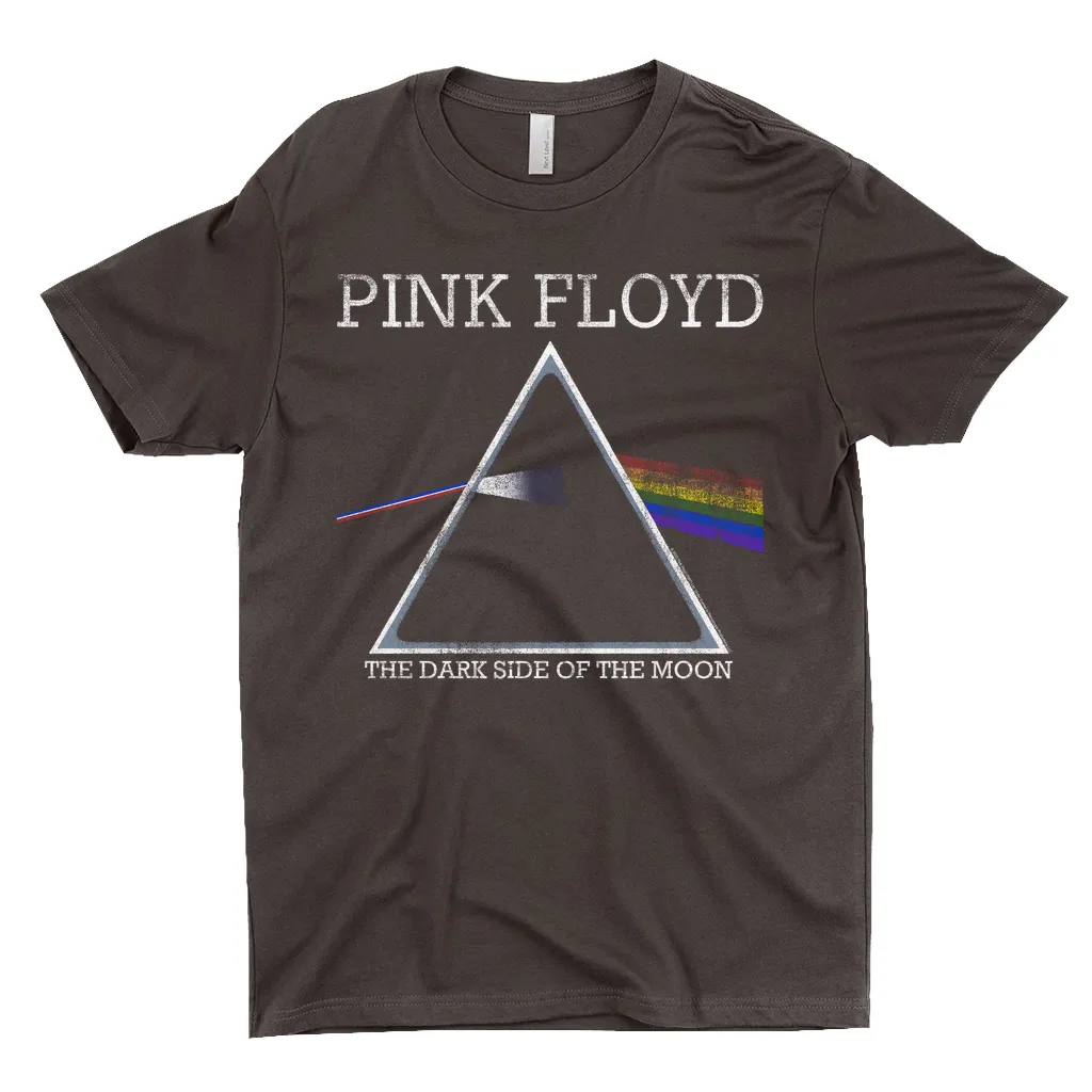 T-Shirt | Classic The Dark Side Of The Moon Logo Distressed Shirt