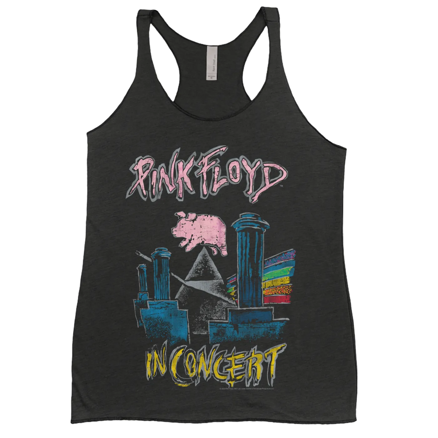Pink Floyd Ladies' Tank Top | In Concert Animals Pink Floyd Shirt
