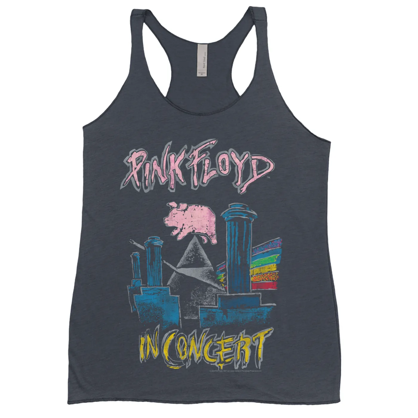 Pink Floyd Ladies' Tank Top | In Concert Animals Pink Floyd Shirt
