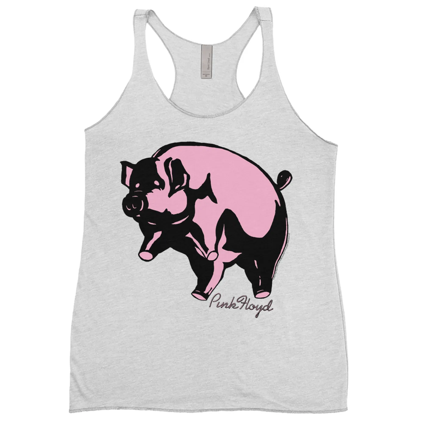 Pink Floyd Ladies' Tank Top | Classic Flying Pig Album Art Pink Floyd Shirt