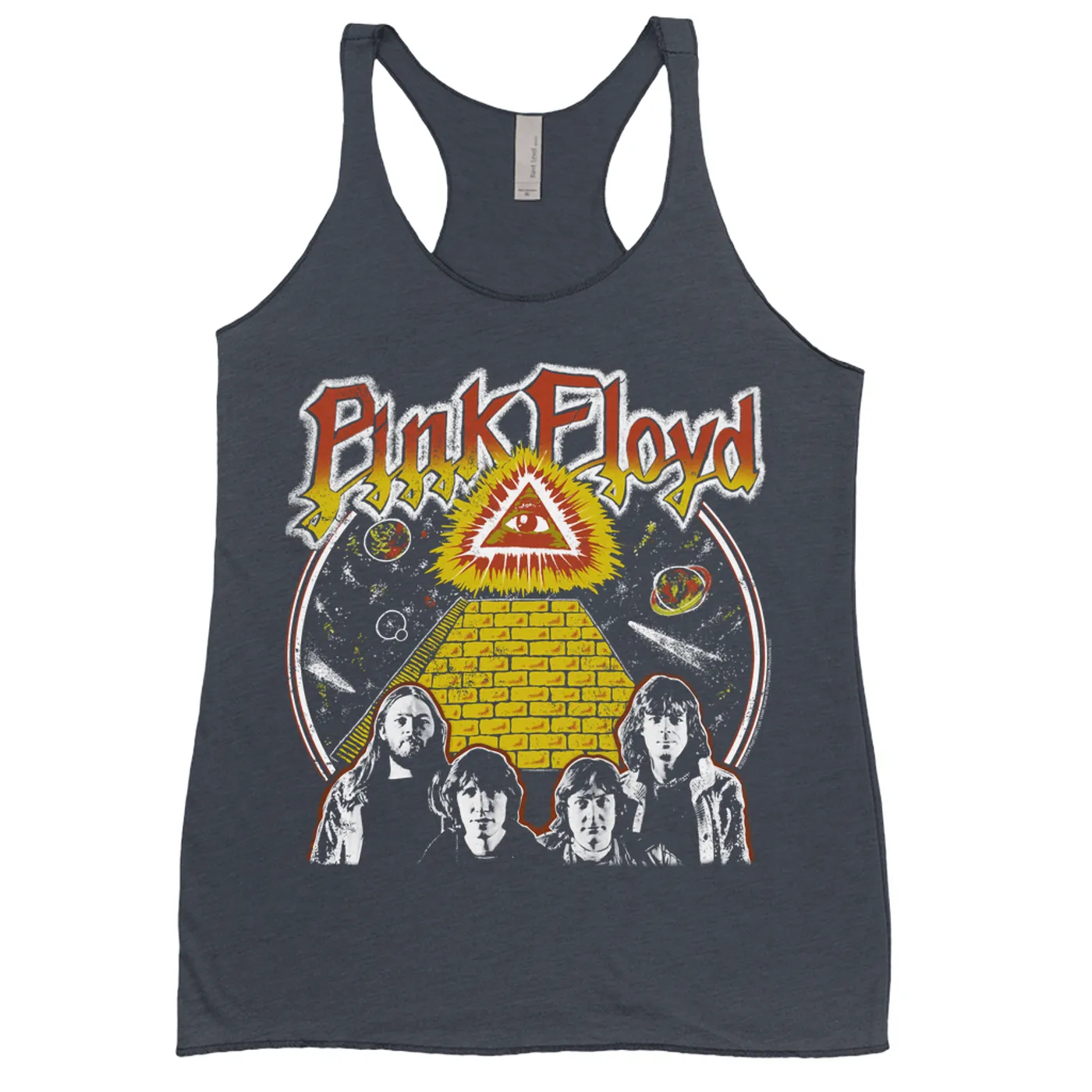 Pink Floyd Ladies' Tank Top | All Seeing Eye Art Pink Floyd Shirt