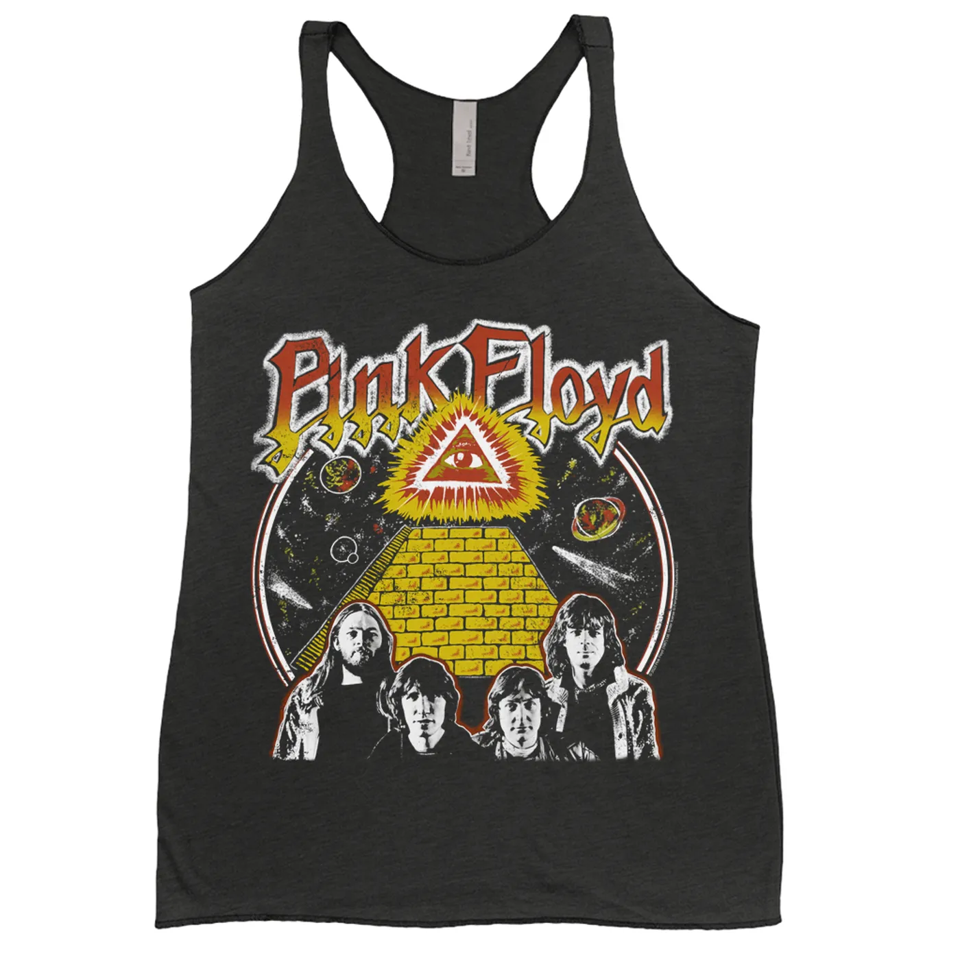Pink Floyd Ladies' Tank Top | All Seeing Eye Art Pink Floyd Shirt