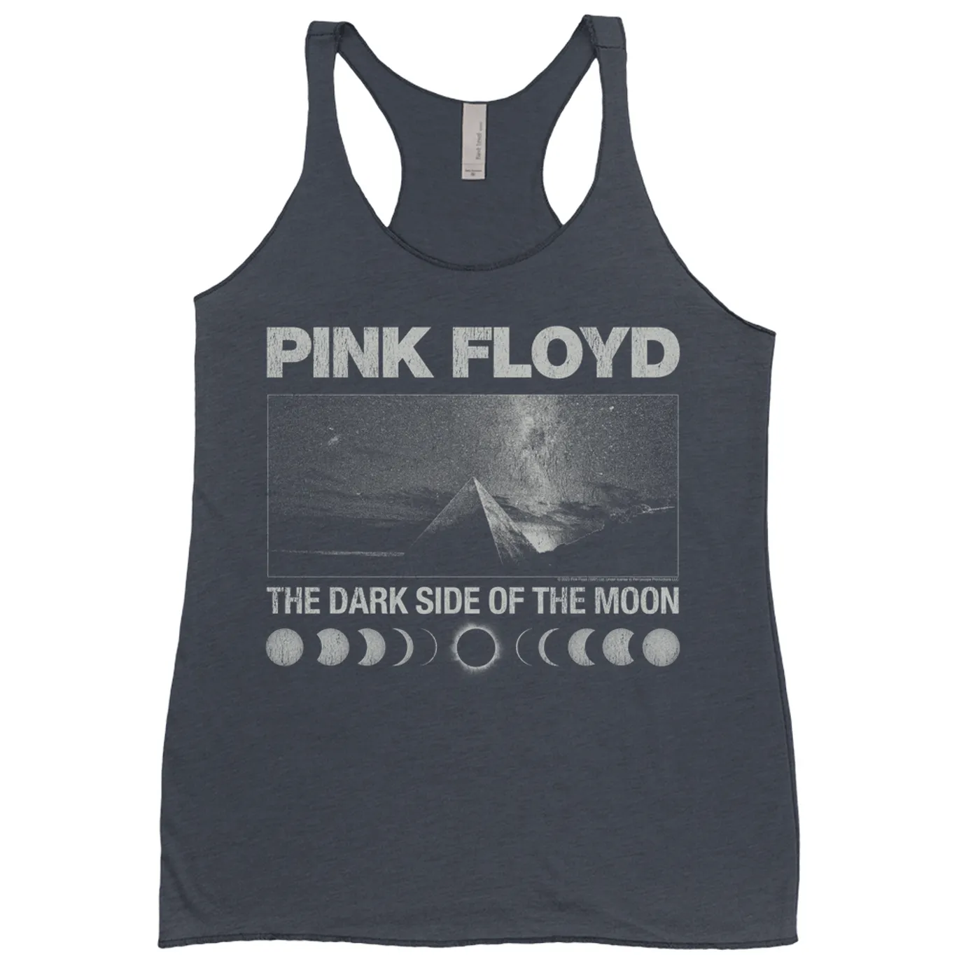 Pink Floyd Ladies' Tank Top | The Dark Side Of The Moon Vintage Poster Pink Floyd Shirt