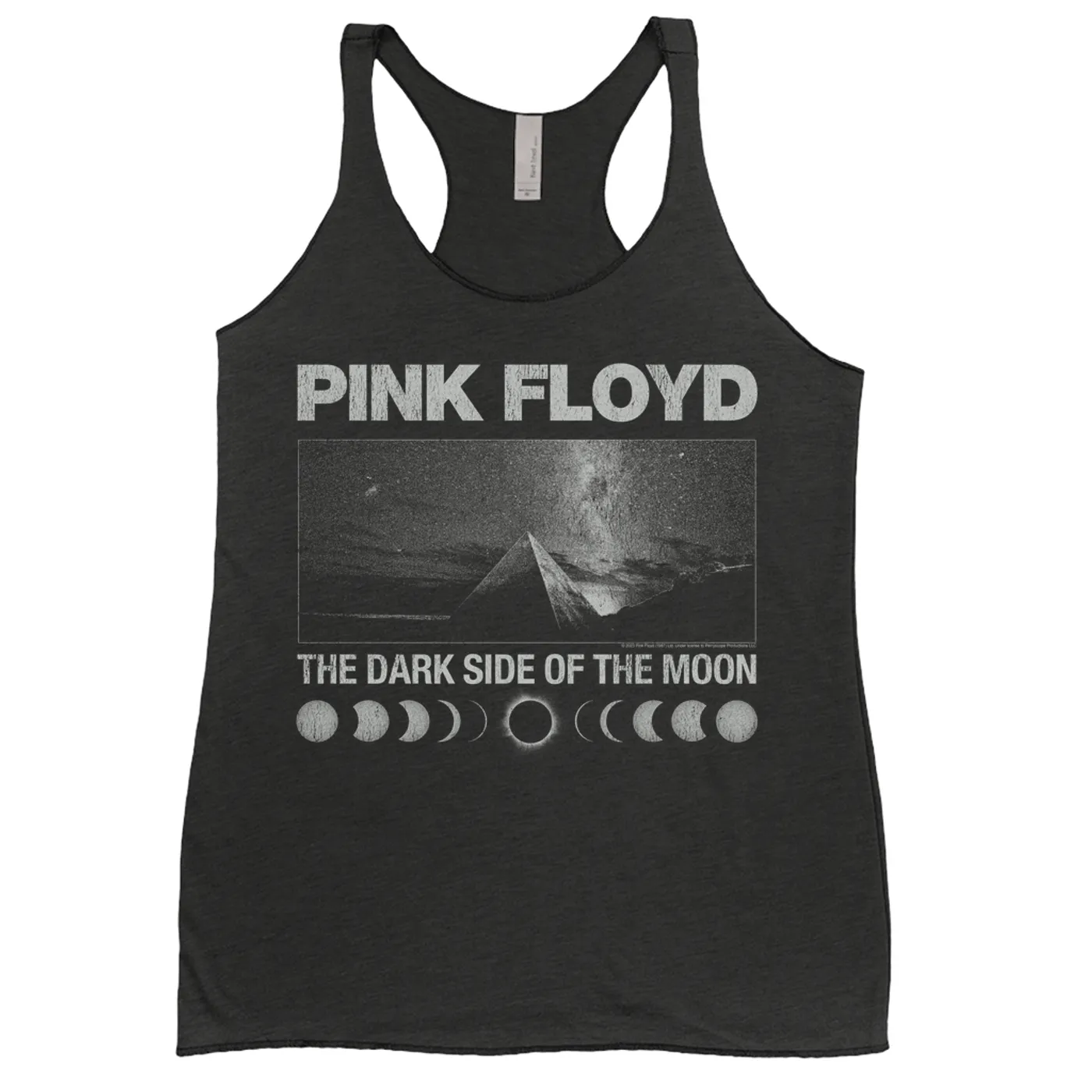 Pink Floyd Ladies' Tank Top | The Dark Side Of The Moon Vintage Poster Pink Floyd Shirt