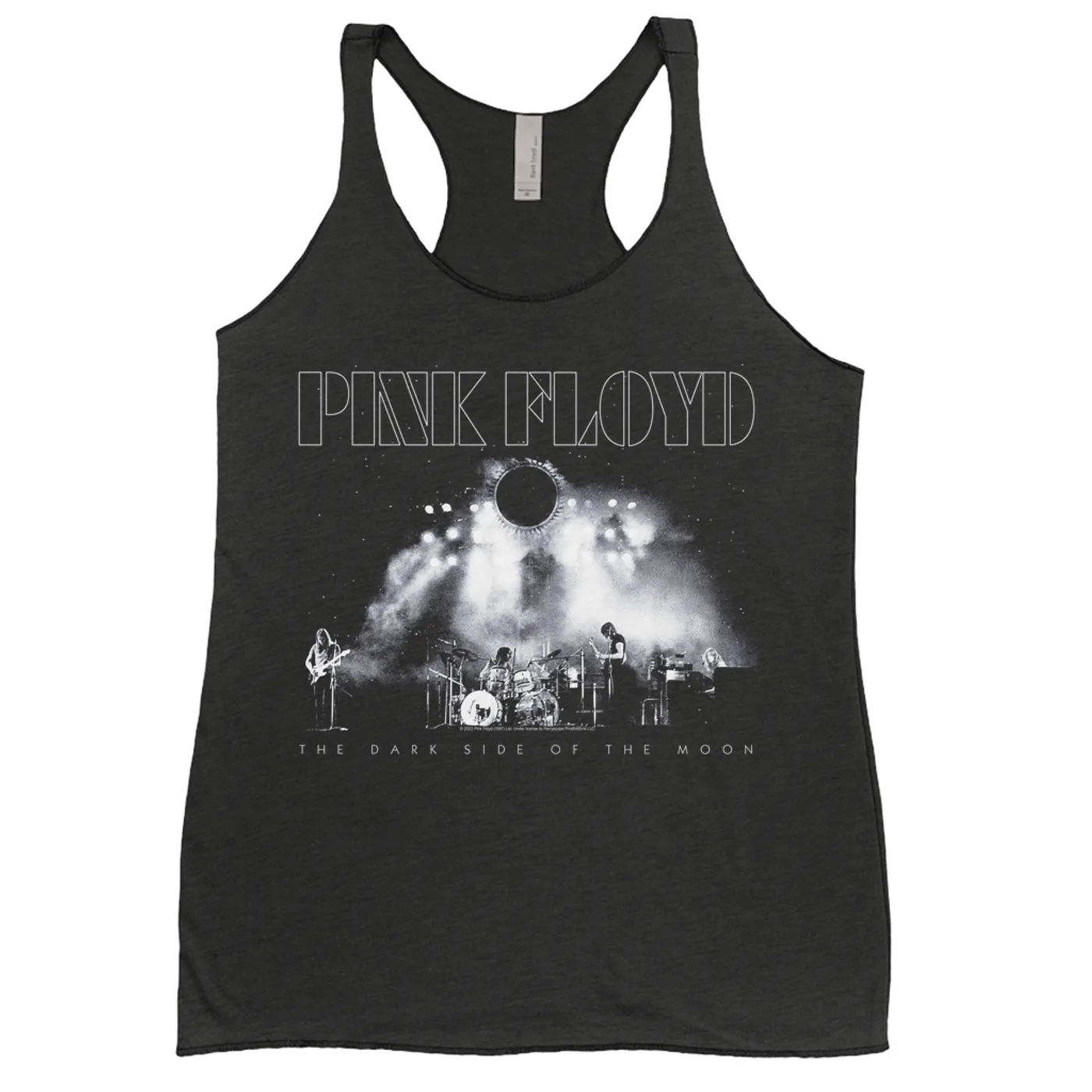 Pink Floyd Ladies' Tank Top | Live Performance Dark Side Of The Moon Photo Purple Design Pink Floyd Shirt