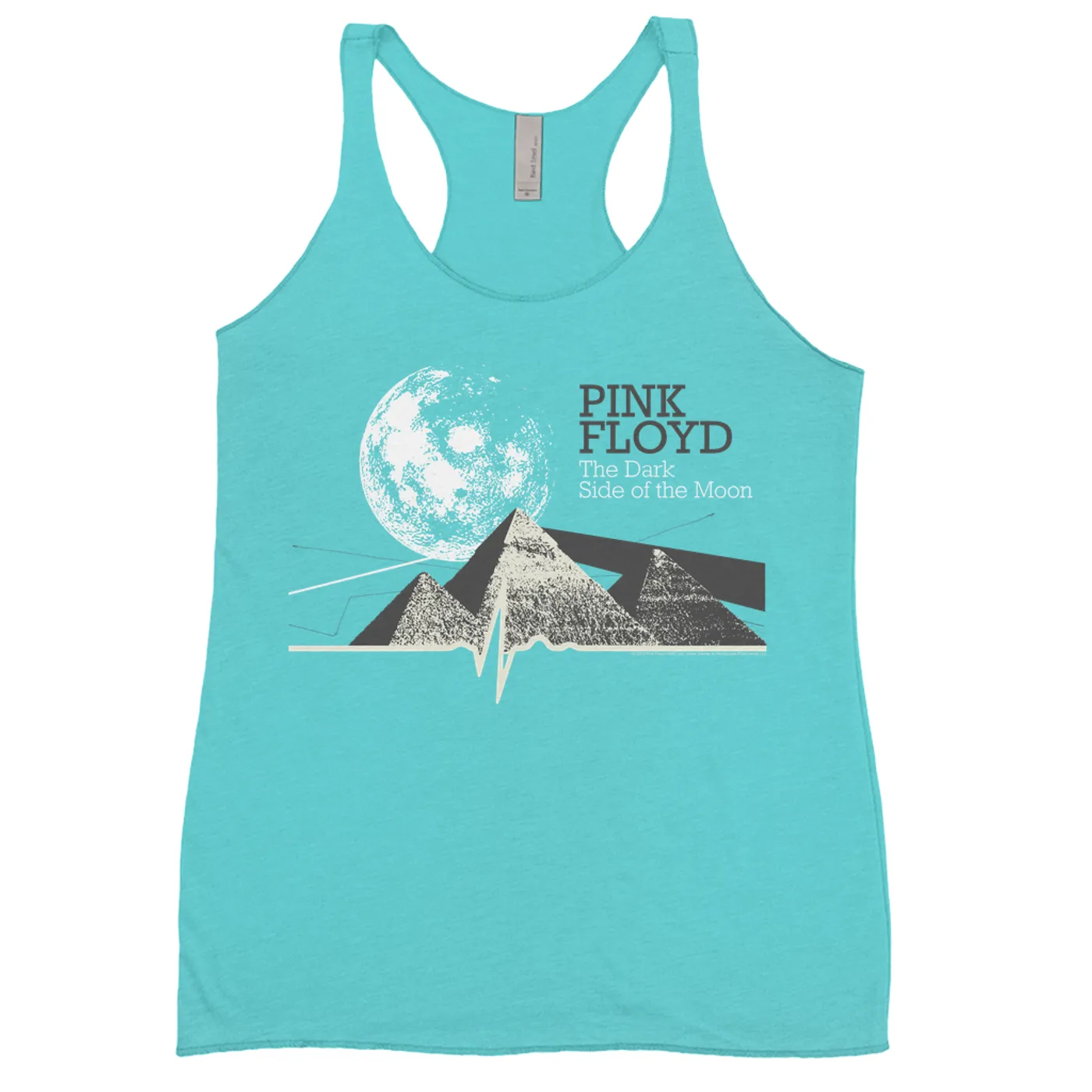 Pink Floyd Ladies' Tank Top | Moon Over Pyramids Design Pink Floyd Shirt