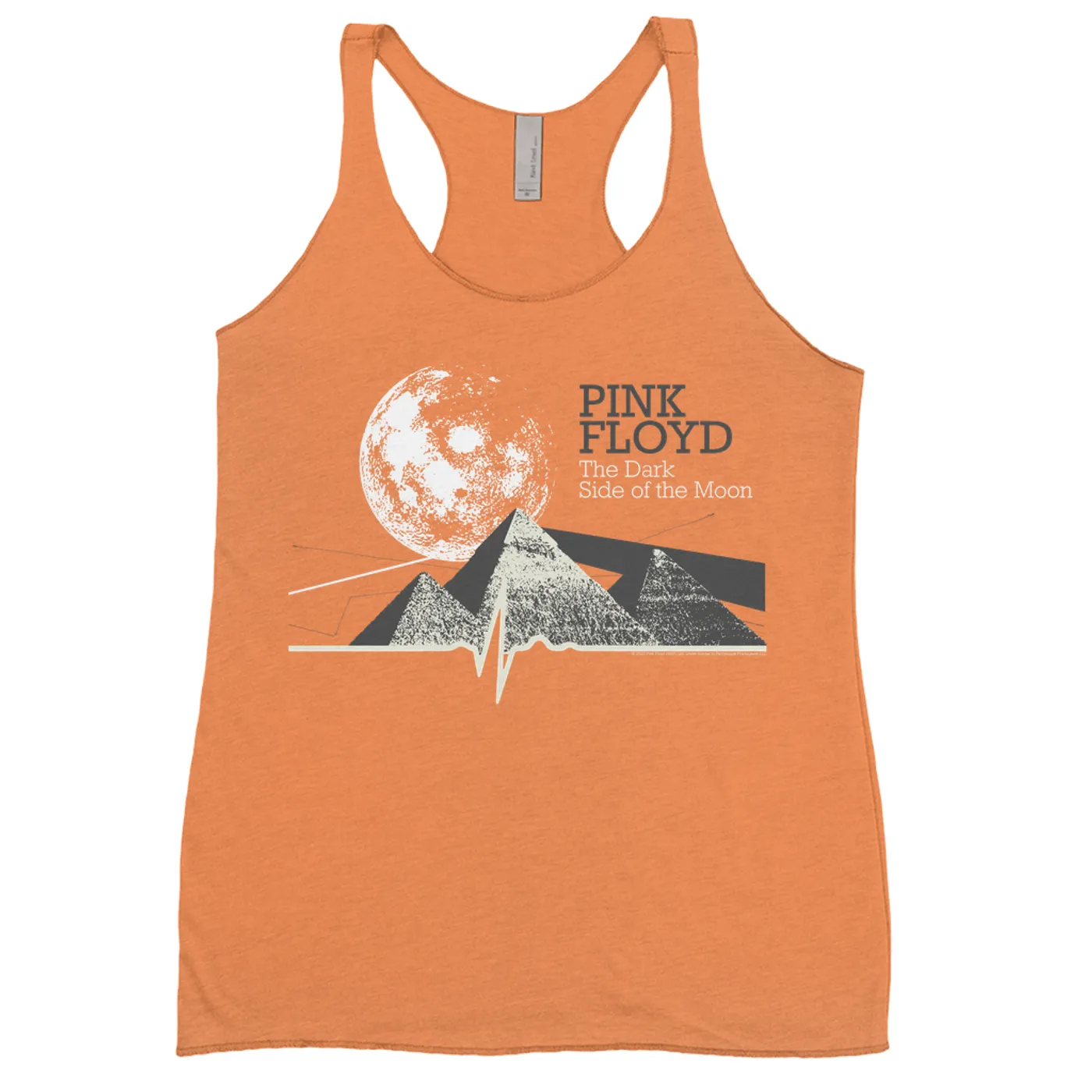 Pink Floyd Ladies' Tank Top | Moon Over Pyramids Design Pink Floyd Shirt