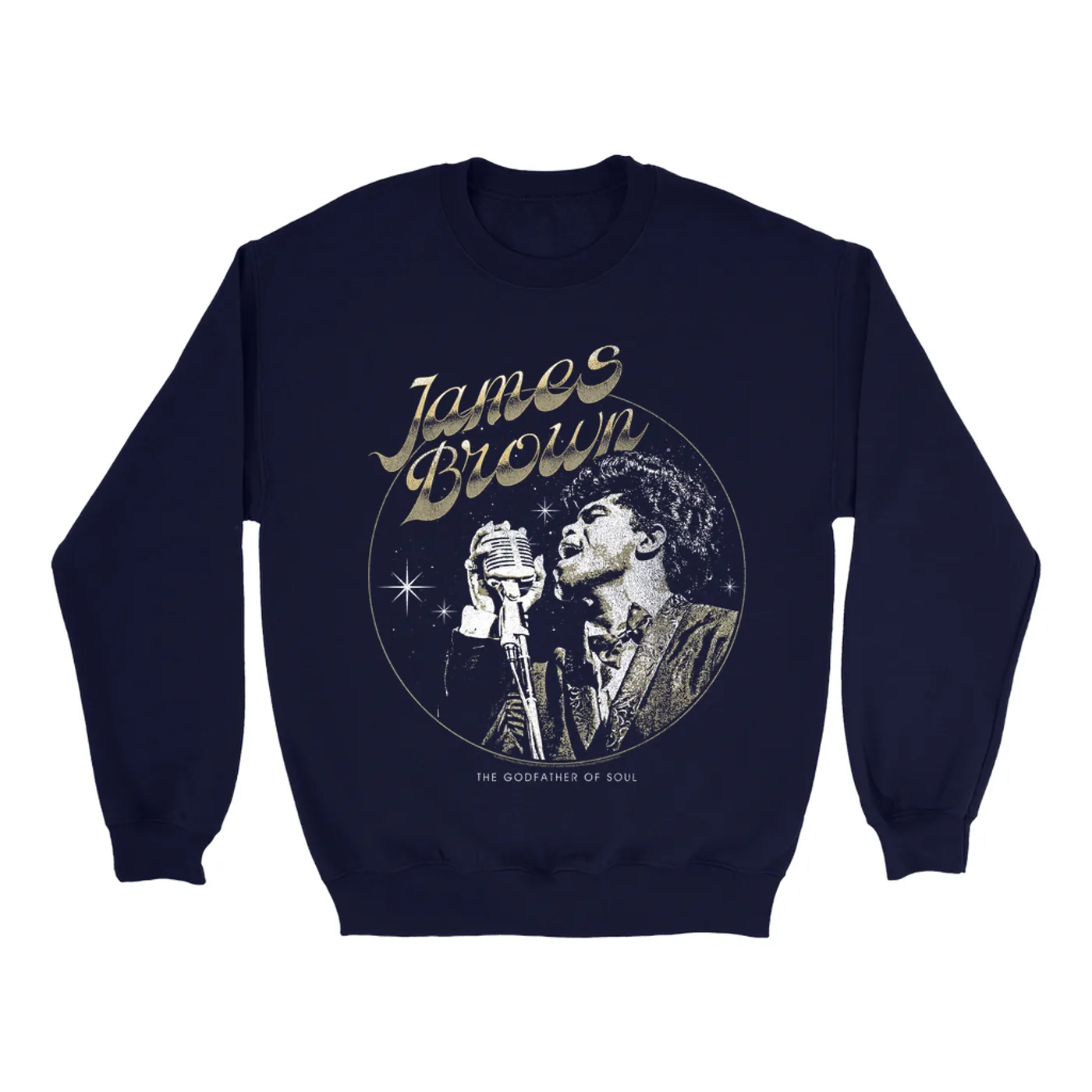 James Brown Sweatshirt | Vintage Retro Photo Art Distressed James Brown Sweatshirt
