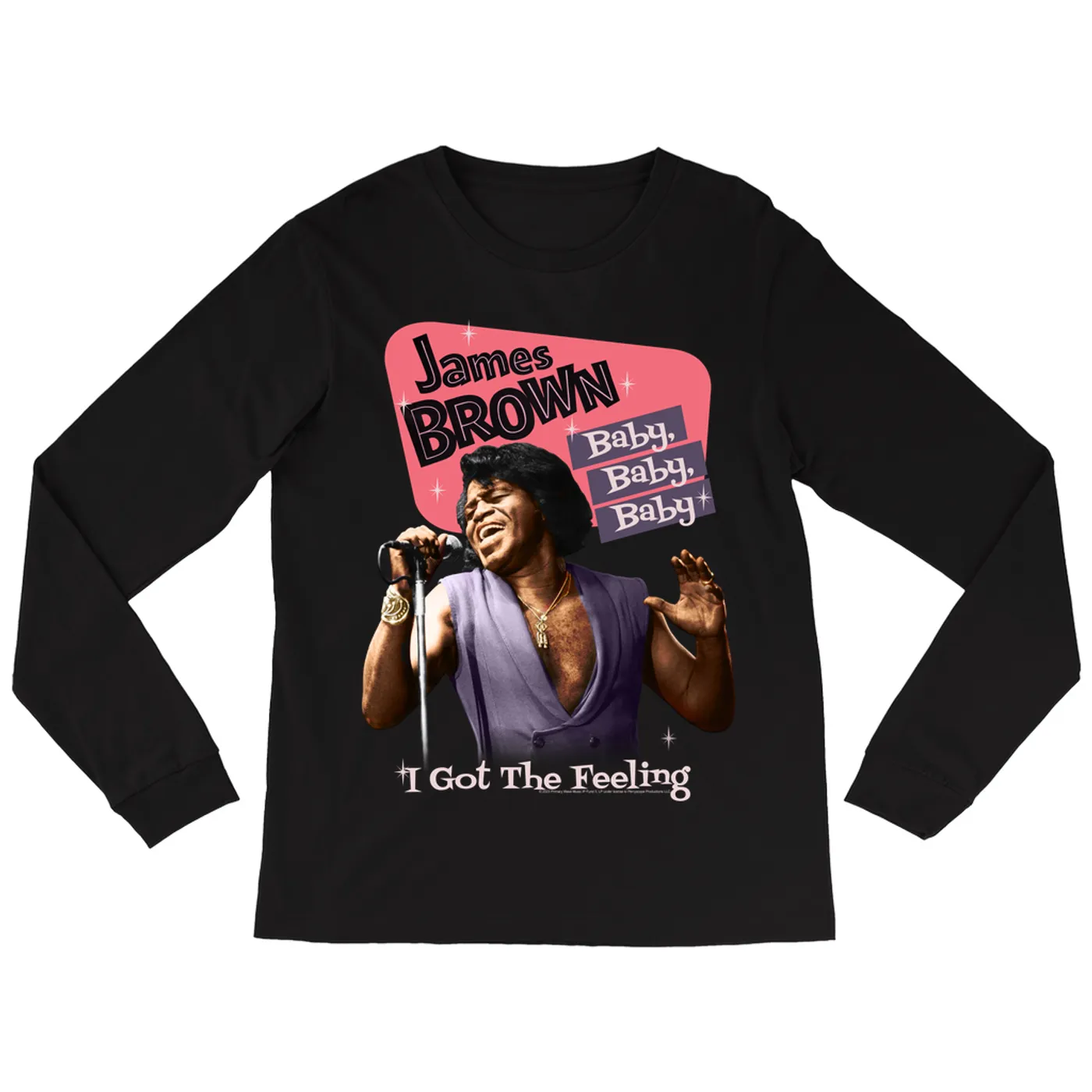 James Brown Long Sleeve Shirt | Baby, I Got The Feeling James Brown Shirt
