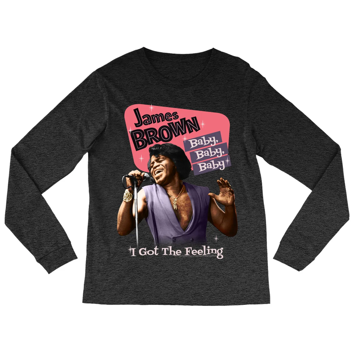 James Brown Long Sleeve Shirt | Baby, I Got The Feeling James Brown Shirt