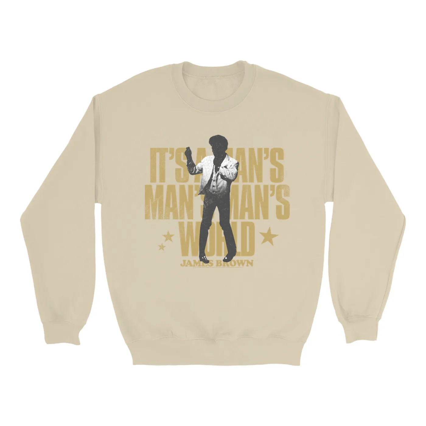 James Brown Sweatshirt | Man's World Dancing Distressed James Brown Sweatshirt