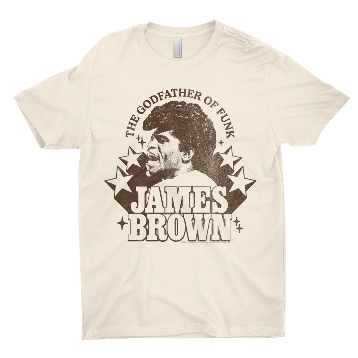 James Brown T-Shirt | Godfather Of Funk Star Power James Brown Shirt