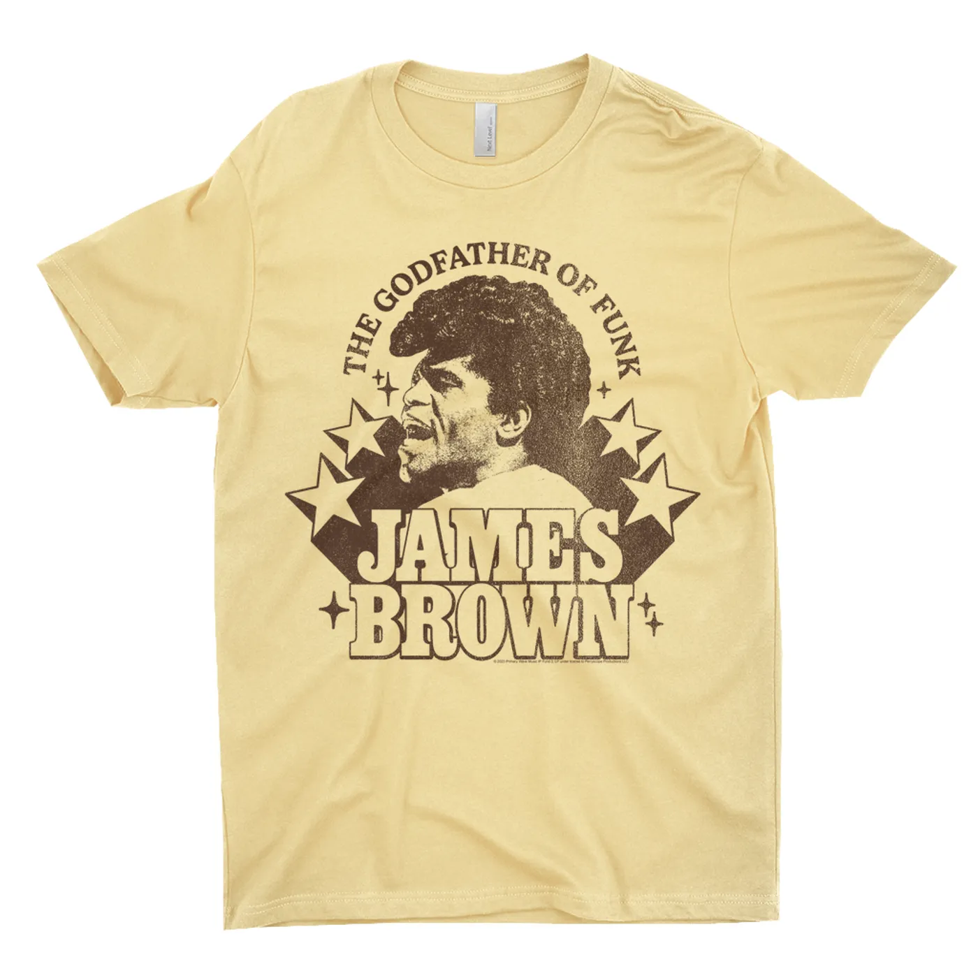 James Brown T-Shirt | Godfather Of Funk Star Power James Brown Shirt