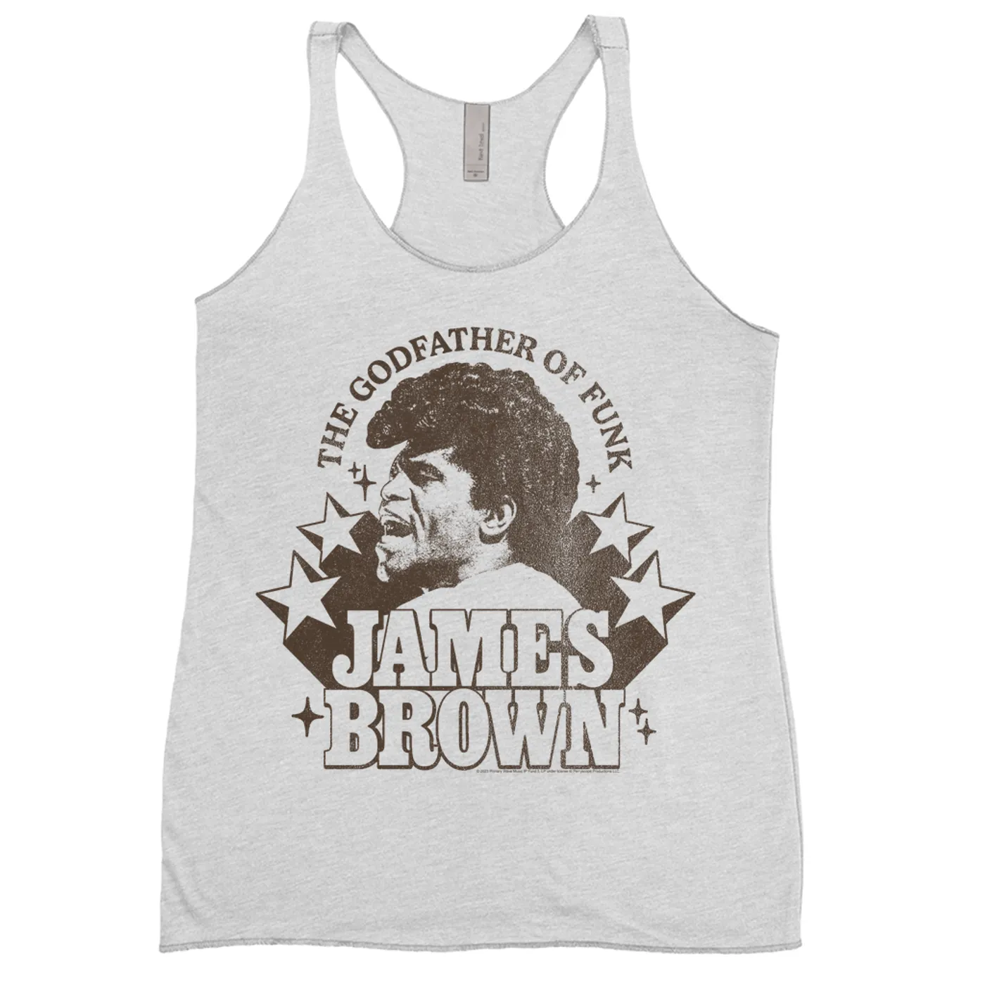 James Brown Ladies' Tank Top | Godfather Of Funk Star Power James Brown Shirt