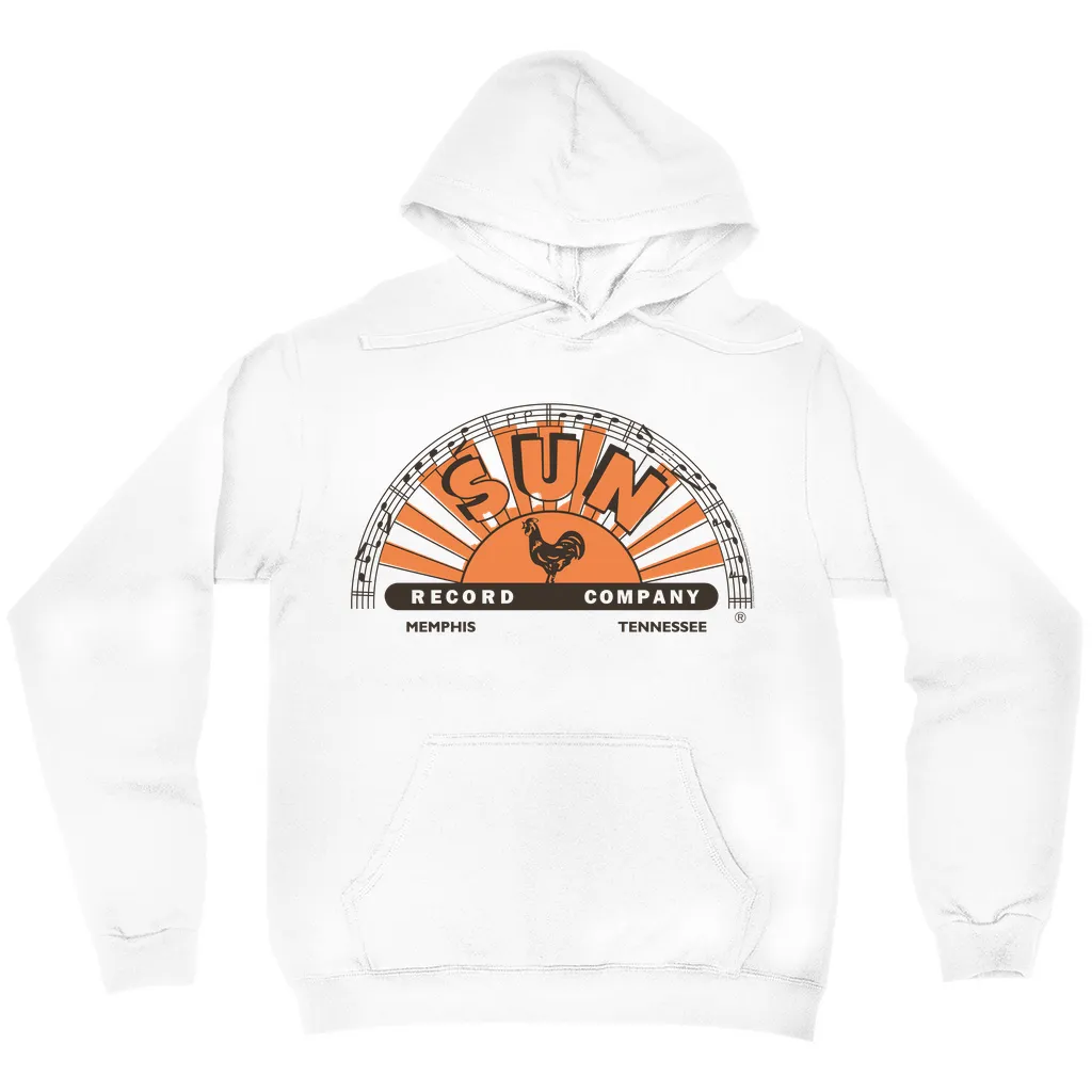 Hoodie | Orange Brown Half Logo Hoodie