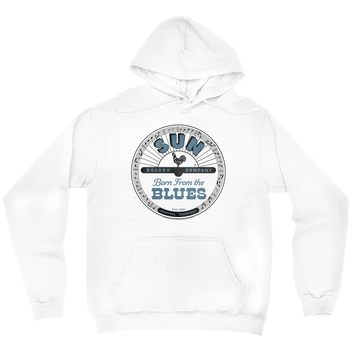 Sun Records Hoodie | Memphis Tennessee Born From The Blues Sun Records Hoodie