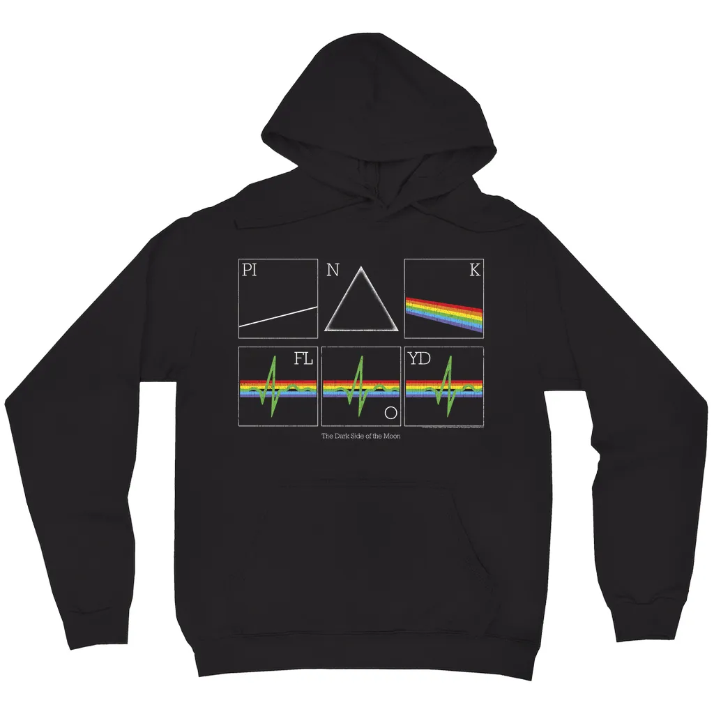 Hoodie | Segmented Heartbeat Prism Image Hoodie