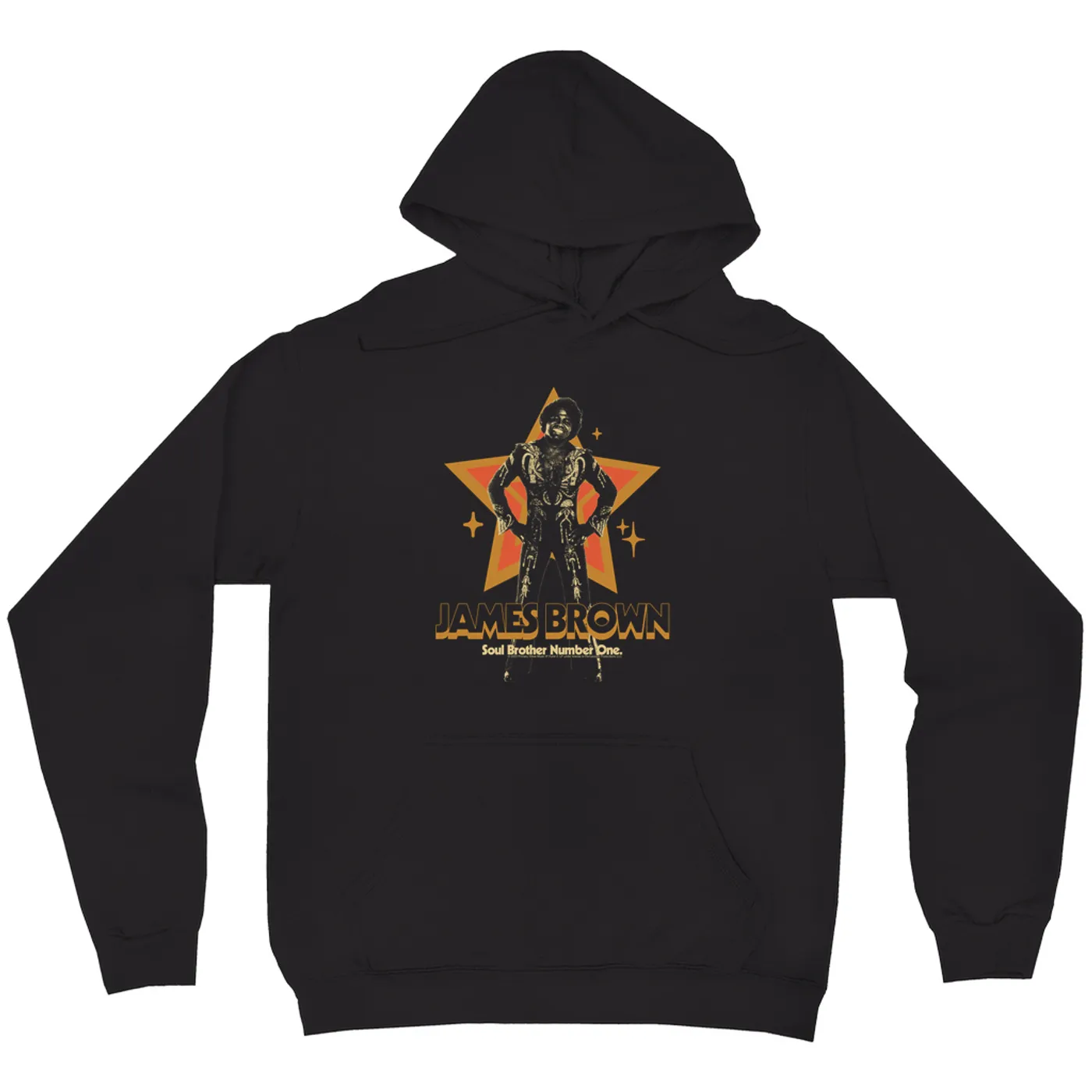 James Brown Hoodie | Soul Brother Number One Star James Brown Hoodie