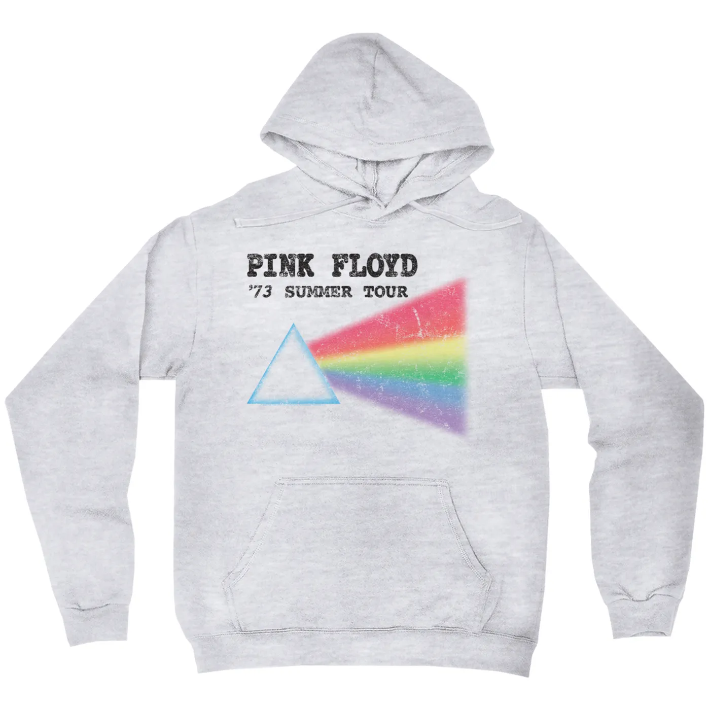 Pink Floyd Hoodie | Summer Tour '73 Distressed Pink Floyd Hoodie