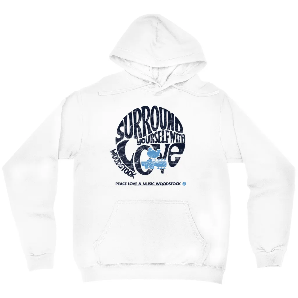 Hoodie | Surround Yourself With Love Distressed Hoodie