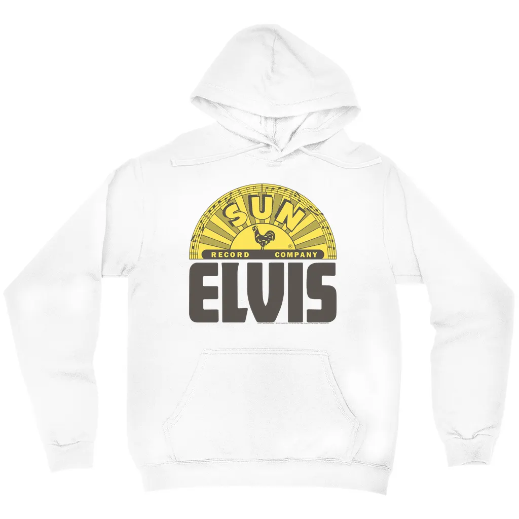 Sun Records Hoodie | Bold Record Label Logo Sun Records Hoodie
