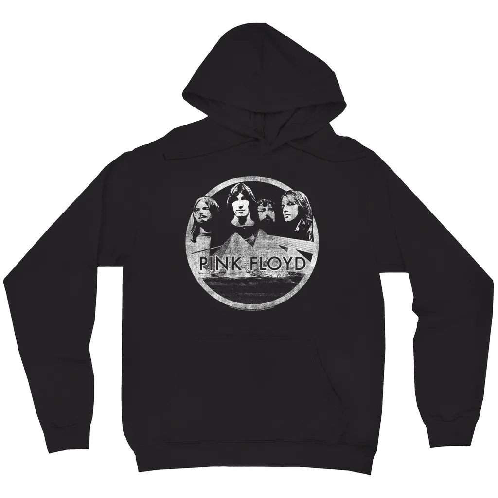 Hoodie | Pyramid Black White Design Distressed Hoodie