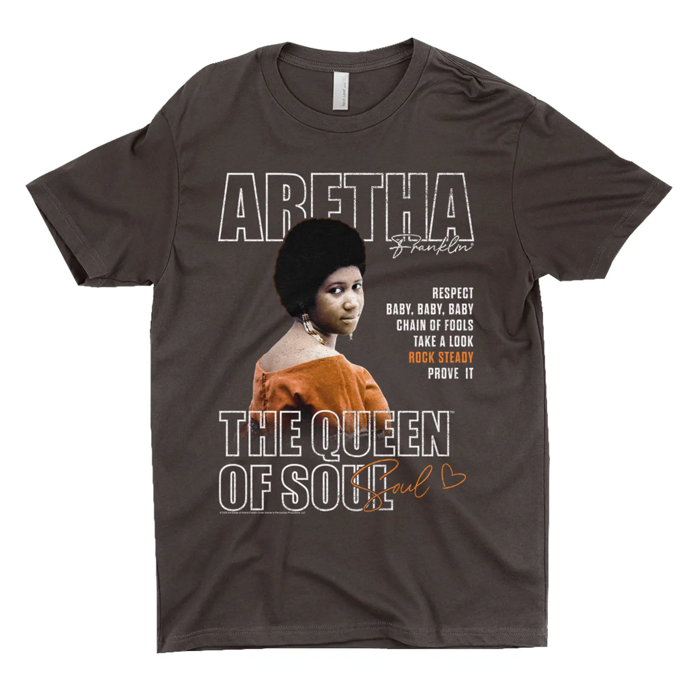 Aretha Franklin T-Shirt | The Queen Of Soul Rock Steady Aretha Franklin Shirt