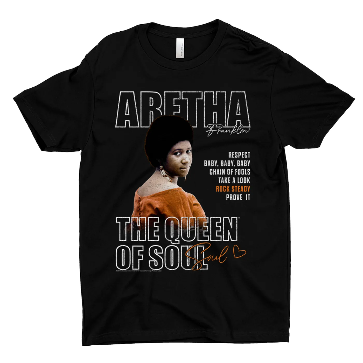 Aretha Franklin T-Shirt | The Queen Of Soul Rock Steady Aretha Franklin Shirt