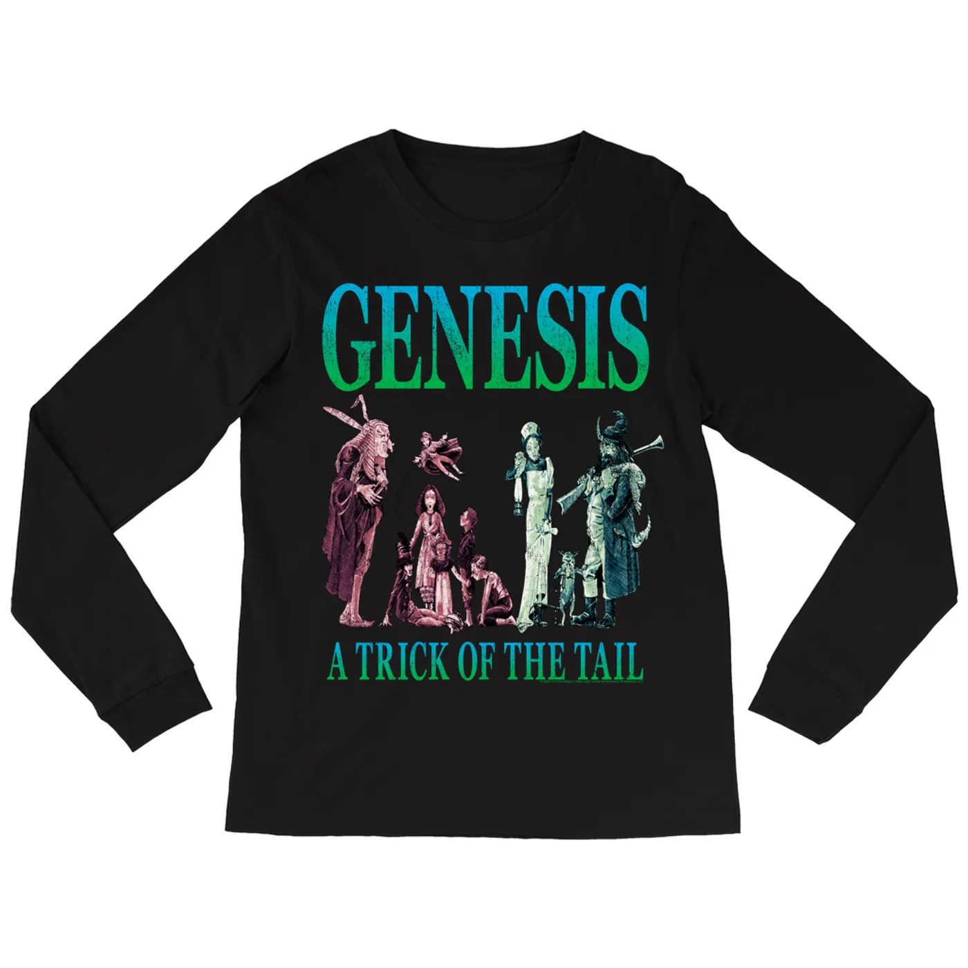 Genesis Long Sleeve Shirt | Dance On A Volcano Blue Ombre Genesis Shirt