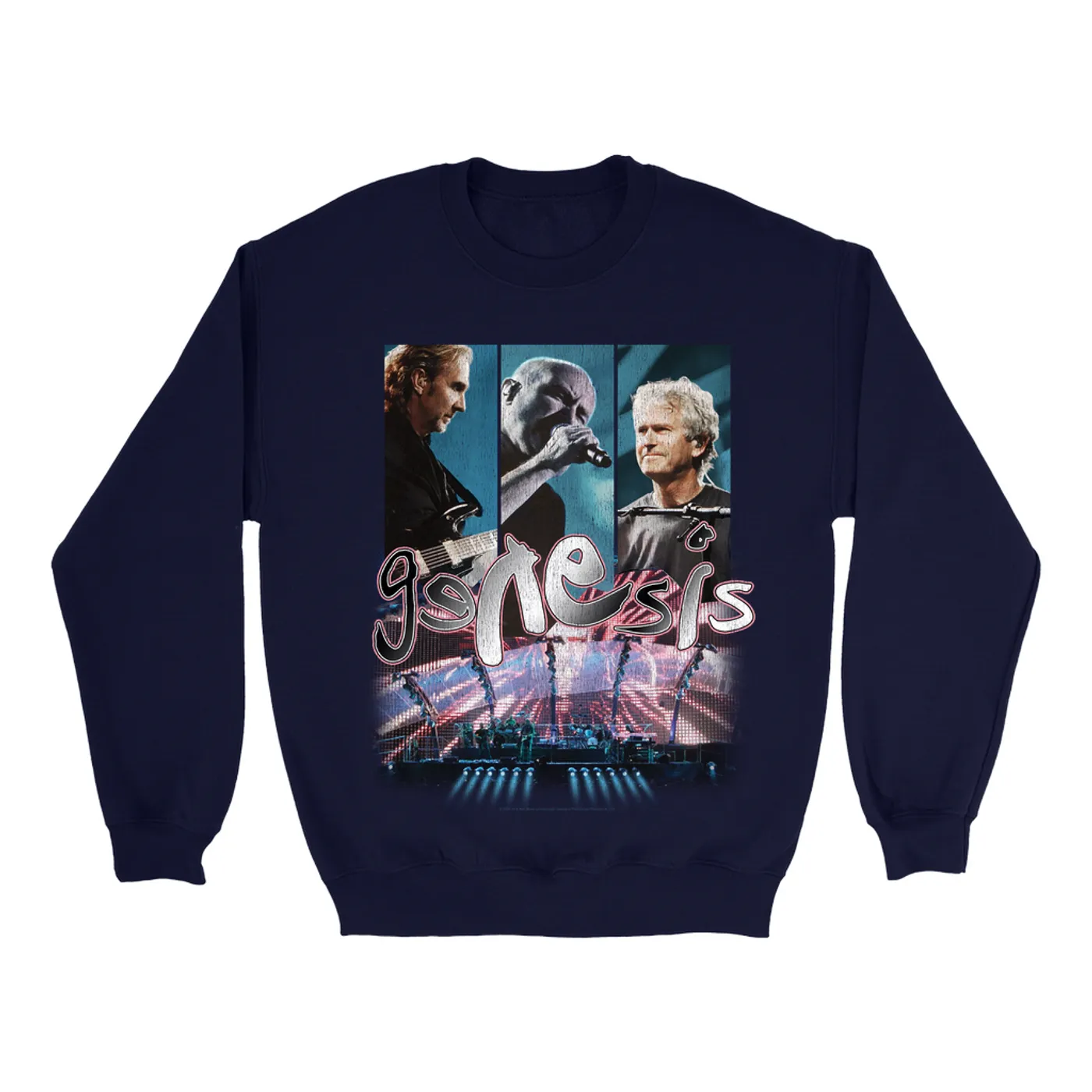 Genesis Sweatshirt | Live On Stage Distressed Genesis Sweatshirt