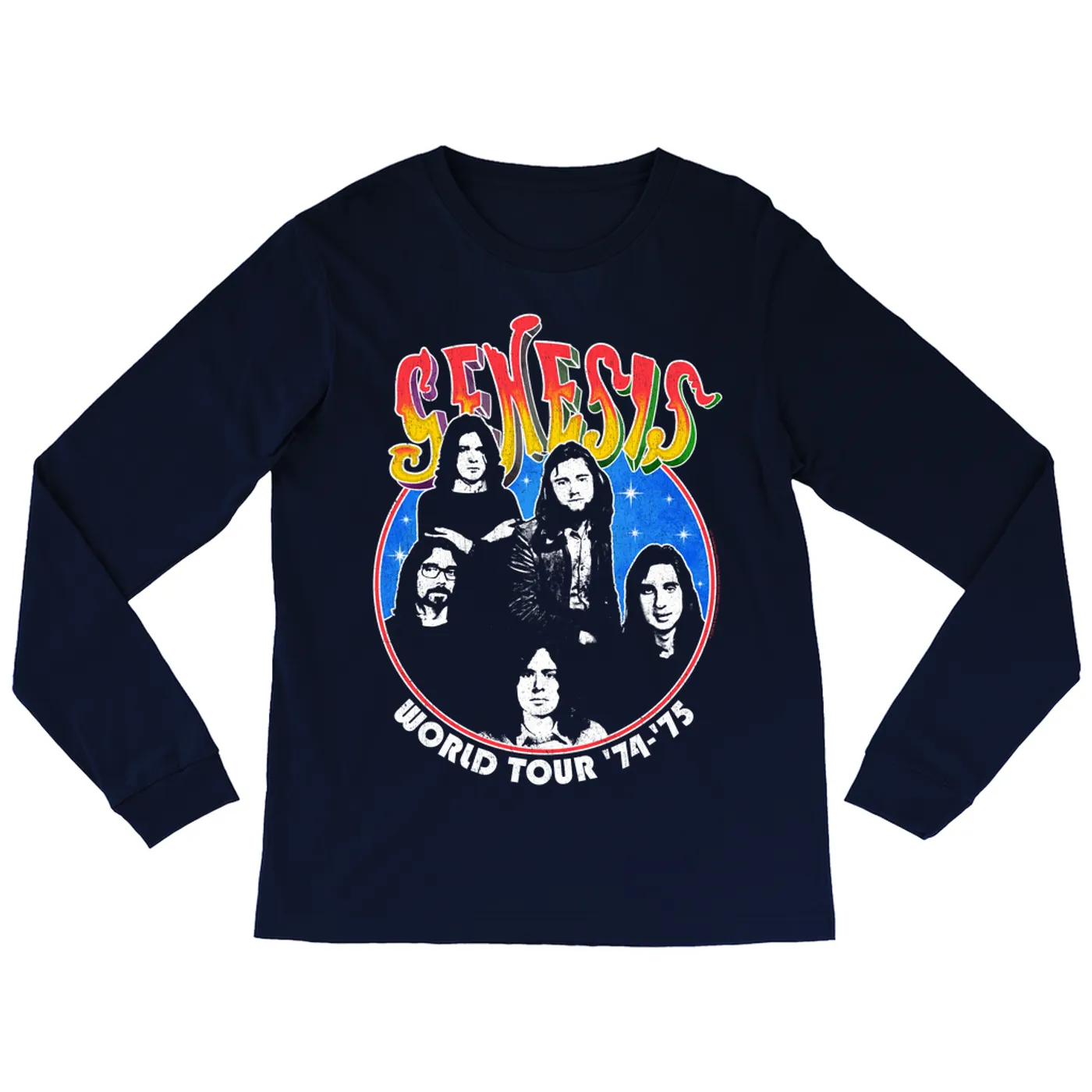 Genesis Long Sleeve Shirt | World Tour '74-'75 (Merchbar Exclusive) Genesis Shirt