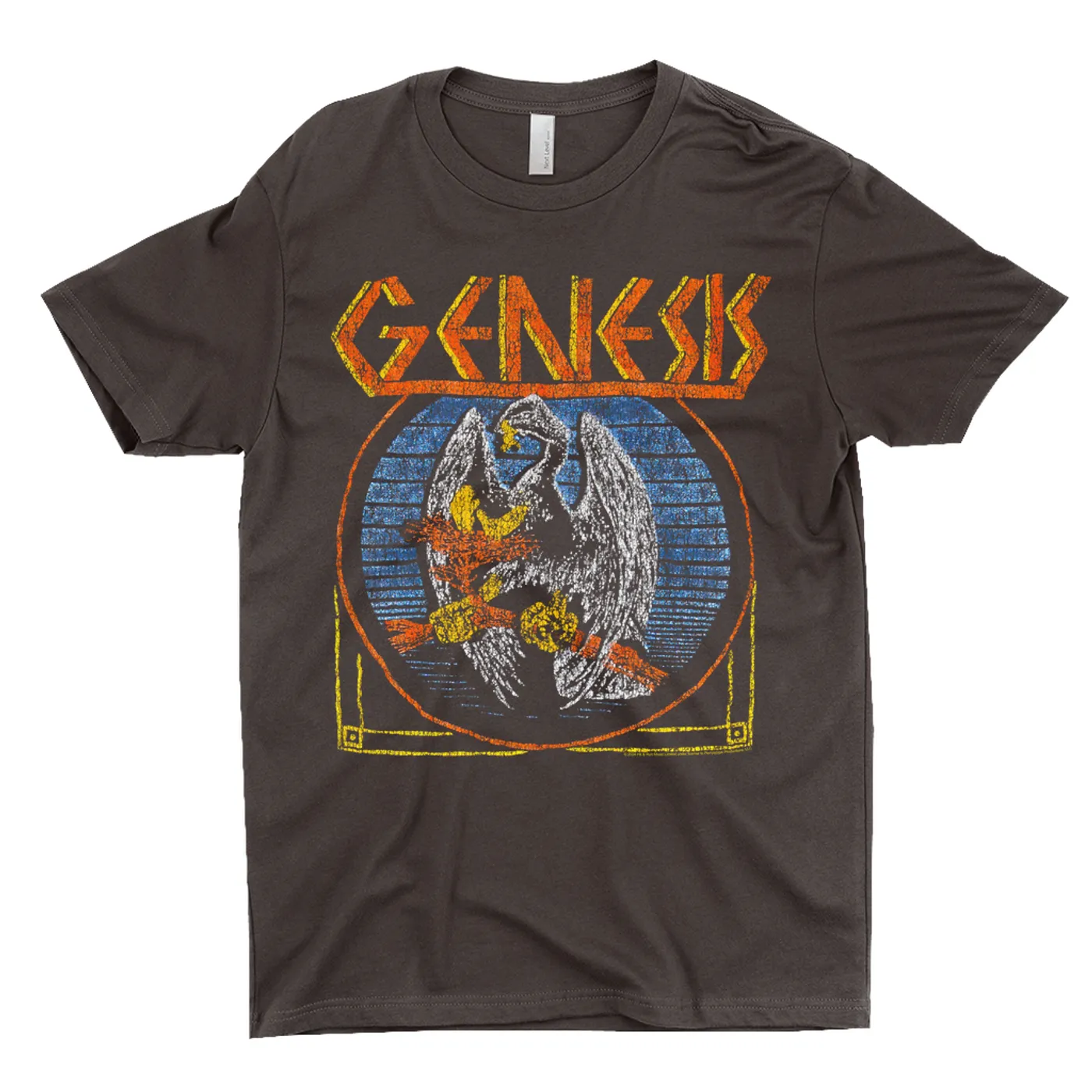 Genesis T-Shirt | Retro Vintage Eagle Distressed Genesis Shirt