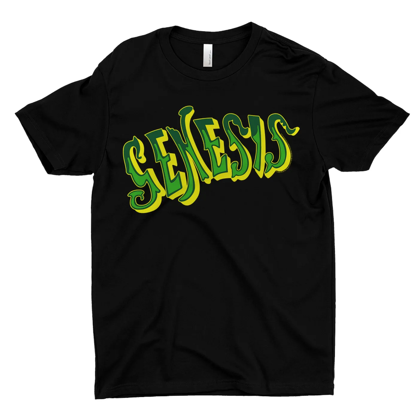 Genesis T-Shirt | Foxtrot Green Yellow Logo Genesis Shirt