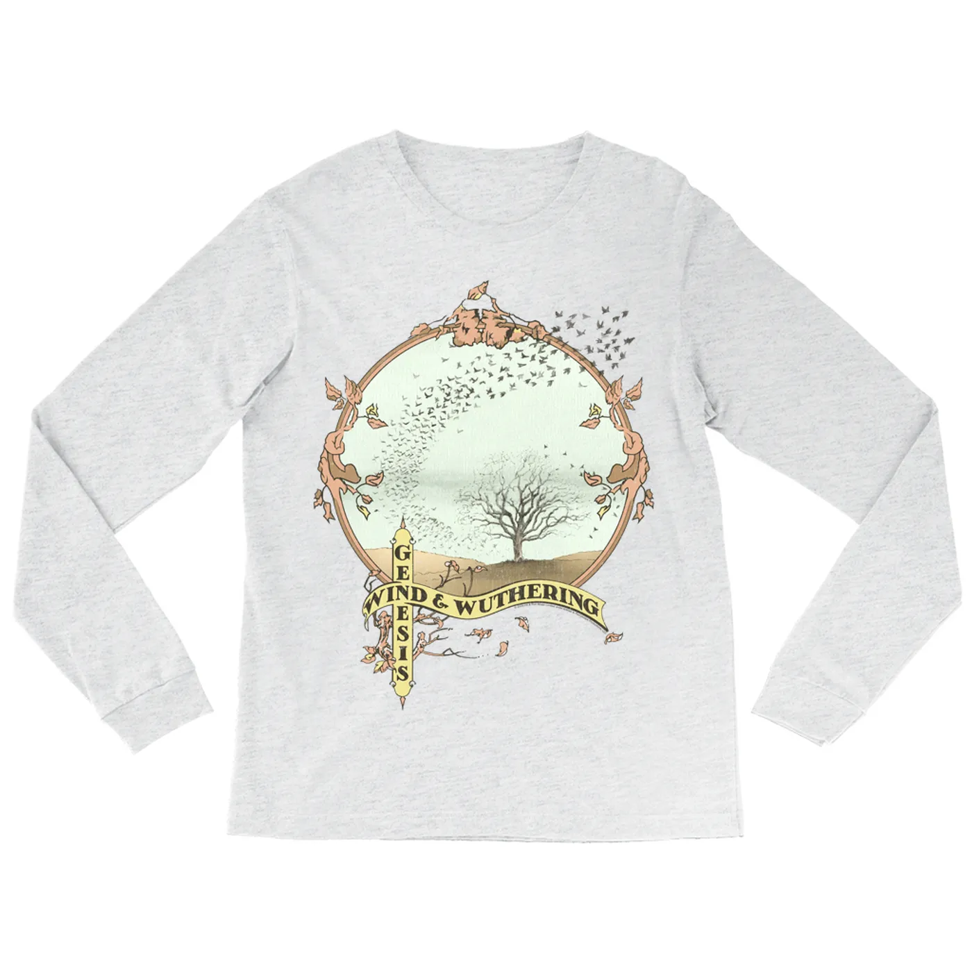 Genesis Long Sleeve Shirt | Wind & Wuthering Retro Design Genesis Shirt