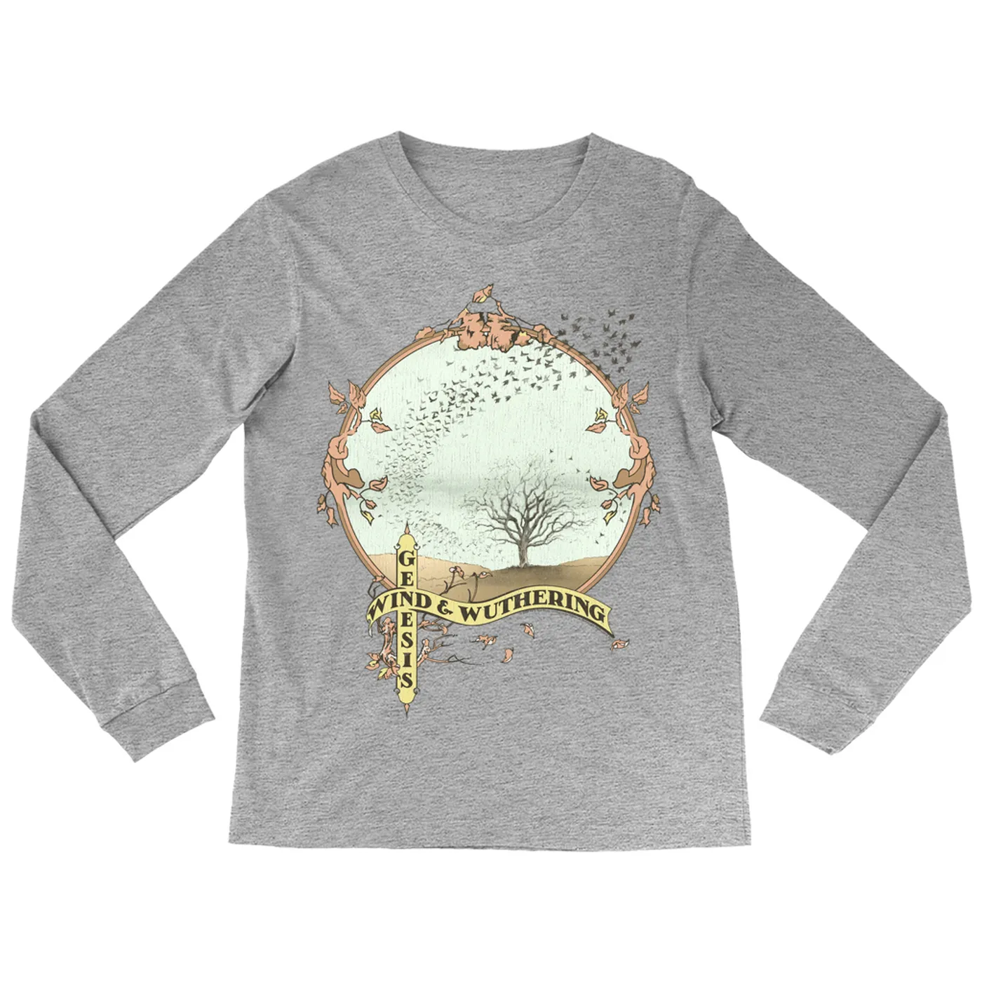Genesis Long Sleeve Shirt | Wind & Wuthering Retro Design Genesis Shirt