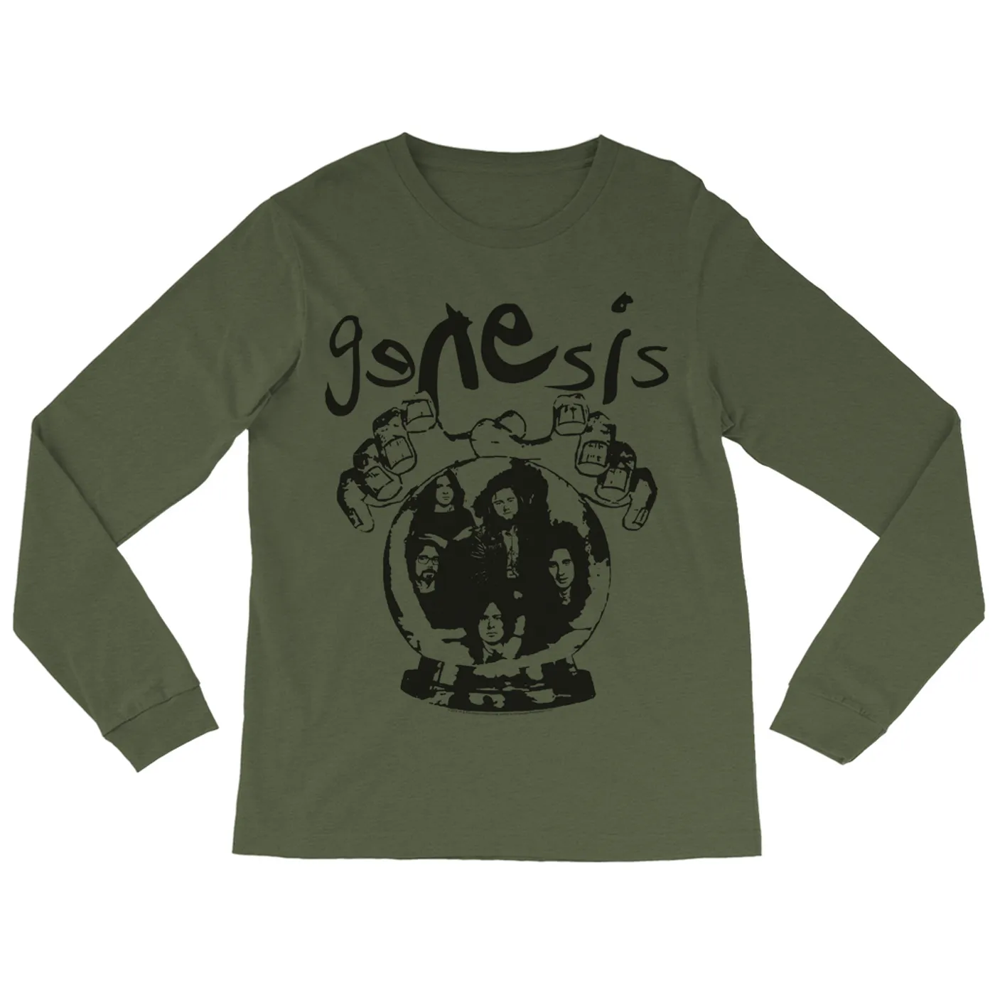 Genesis Long Sleeve Shirt | A Magic Ball Concert Poster Design Genesis Shirt
