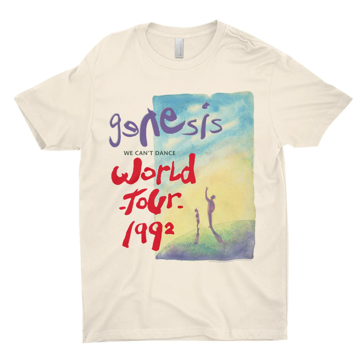 Genesis T-Shirt | We Can't Dance Album World Tour 1992 Genesis Shirt