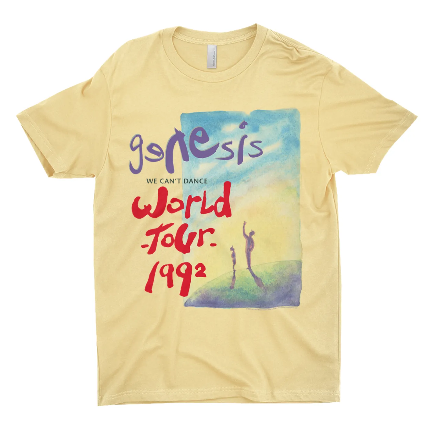 Genesis T-Shirt | We Can't Dance Album World Tour 1992 Genesis Shirt