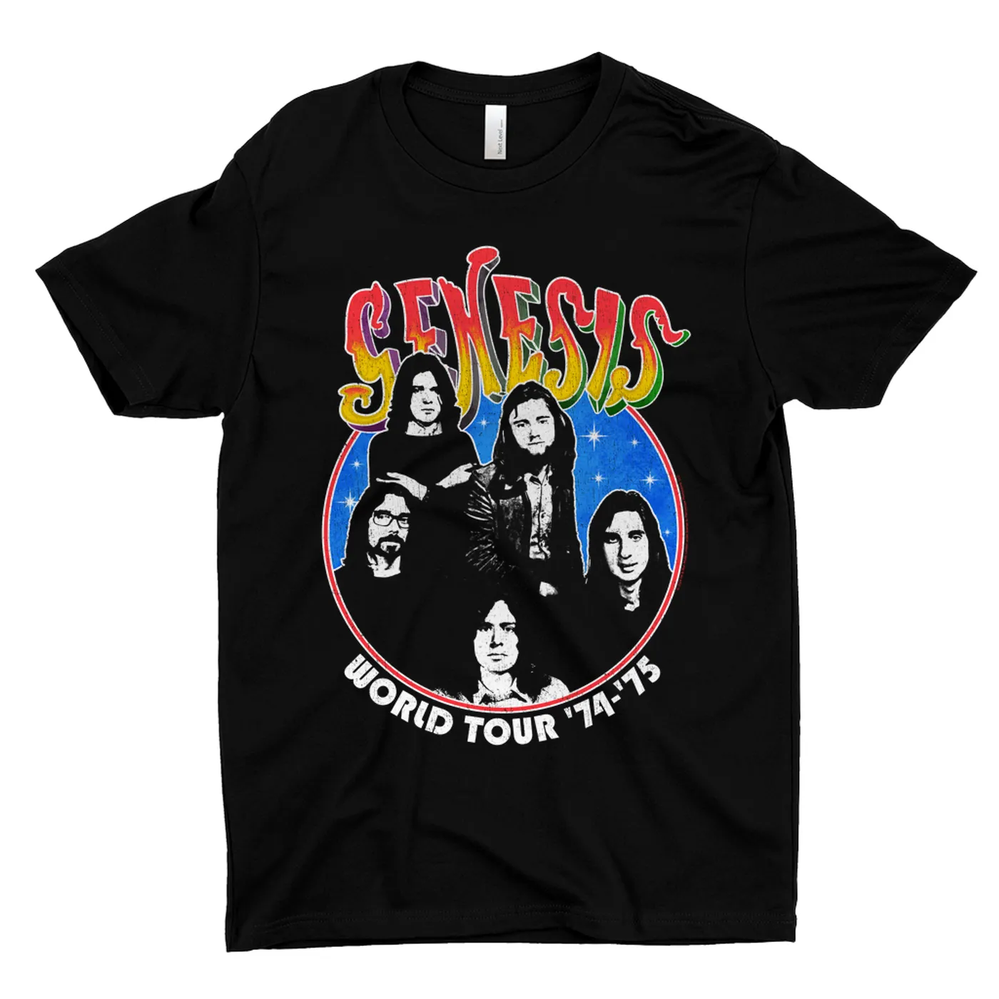 Genesis T-Shirt | World Tour '74-'75 (Merchbar Exclusive) Genesis Shirt