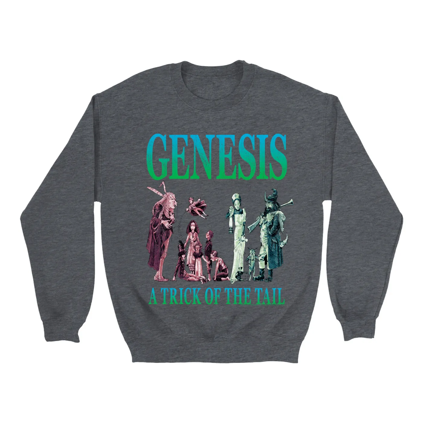 Genesis Sweatshirt | Dance On A Volcano Blue Ombre Genesis Sweatshirt