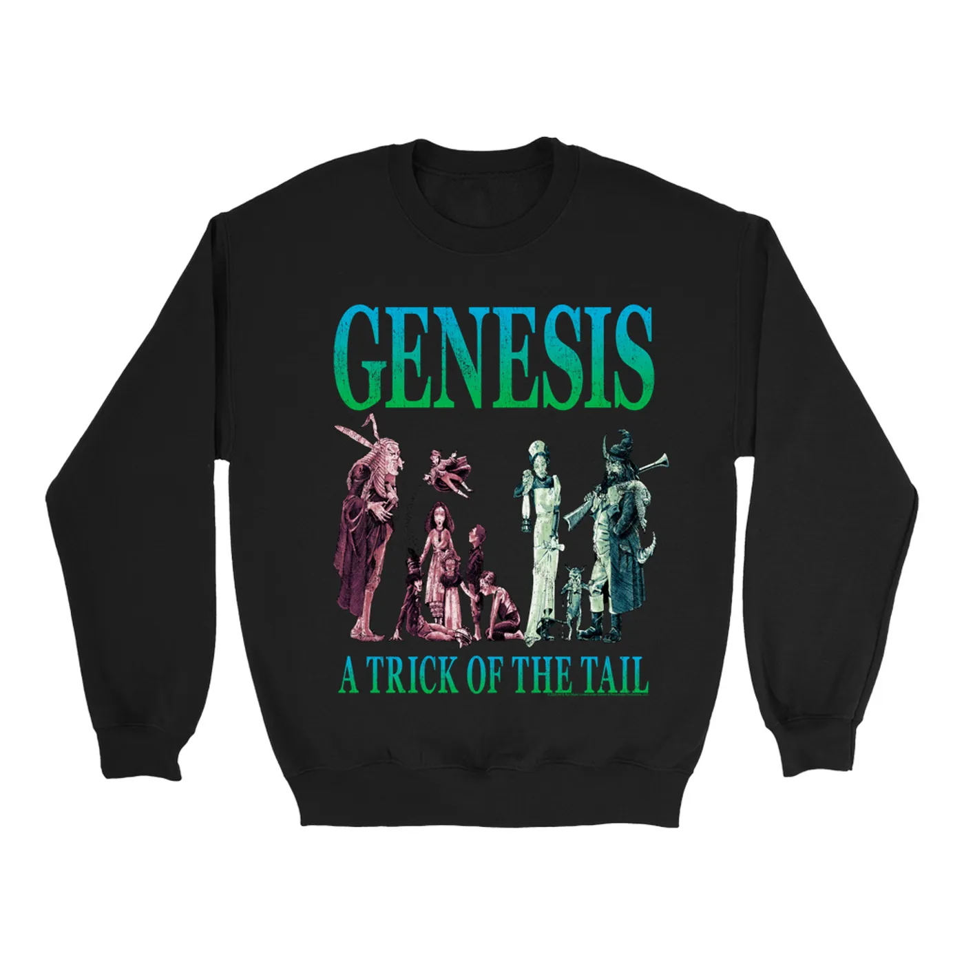 Genesis Sweatshirt | Dance On A Volcano Blue Ombre Genesis Sweatshirt
