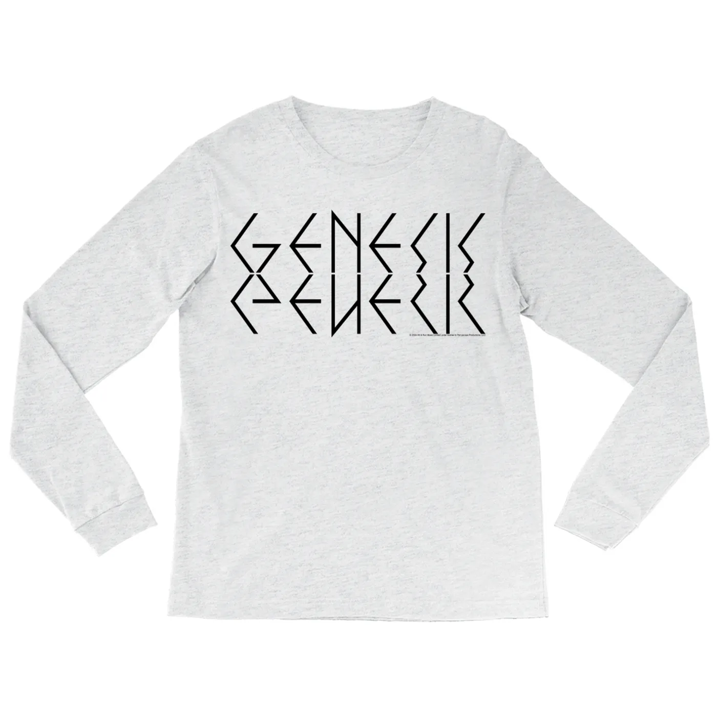 Genesis Long Sleeve Shirt | Retro Mirrored Logo Genesis Shirt