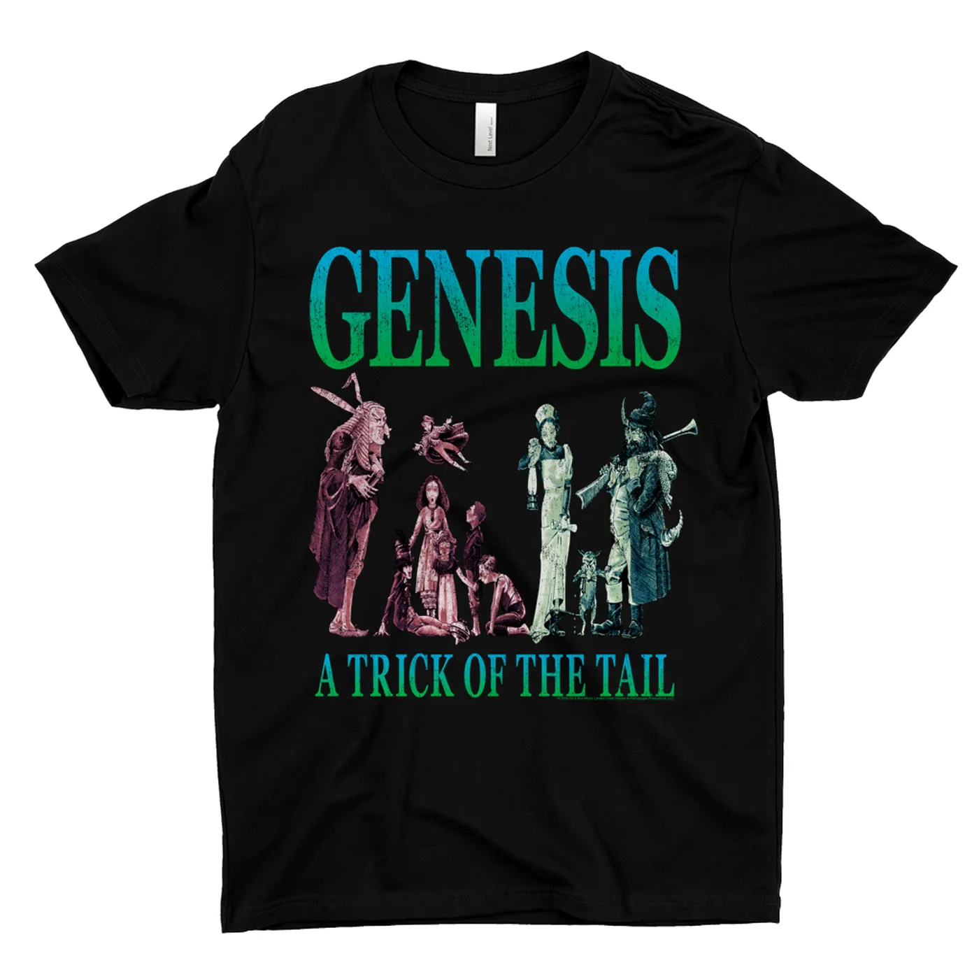 Genesis T-Shirt | Dance On A Volcano Blue Ombre Genesis Shirt