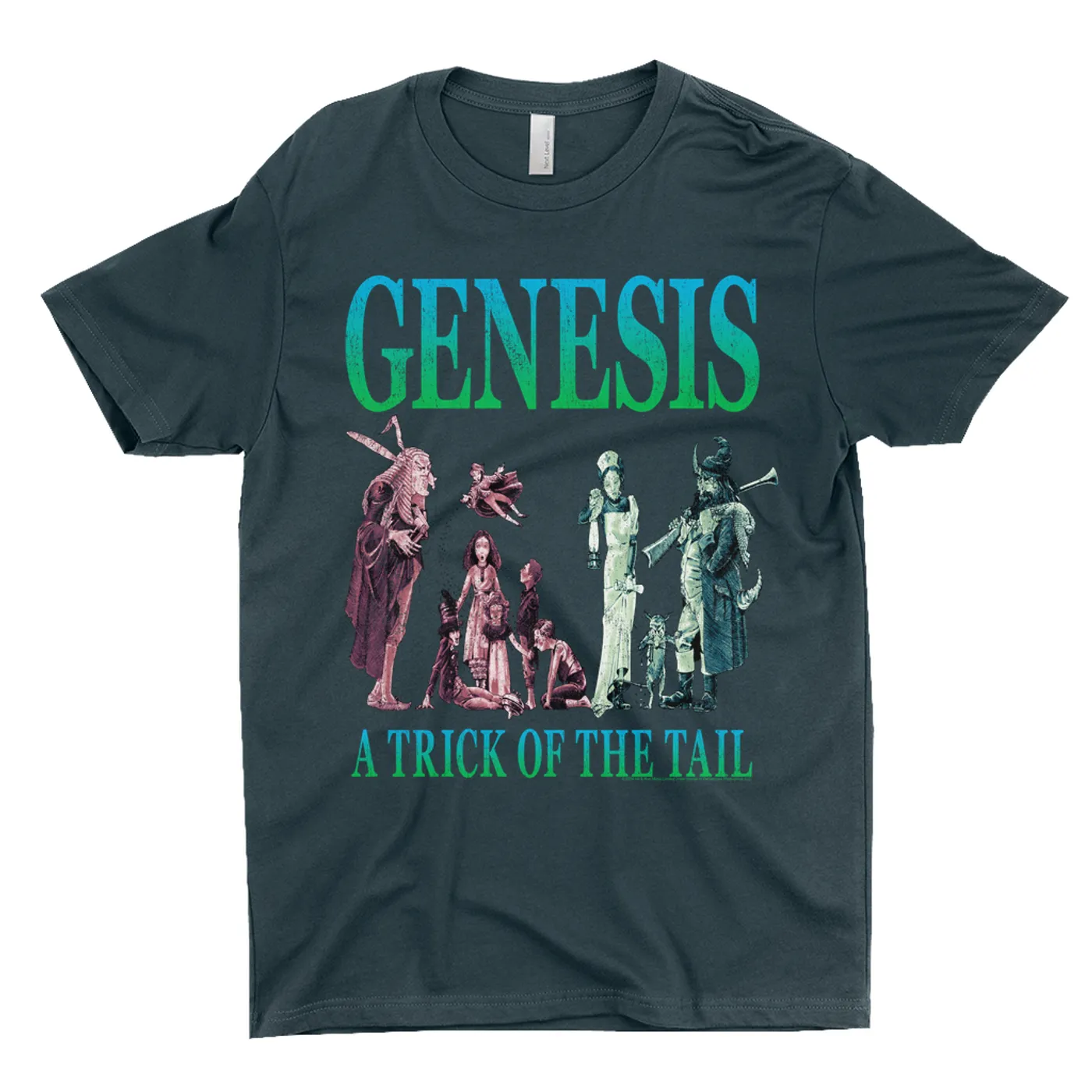 Genesis T-Shirt | Dance On A Volcano Blue Ombre Genesis Shirt