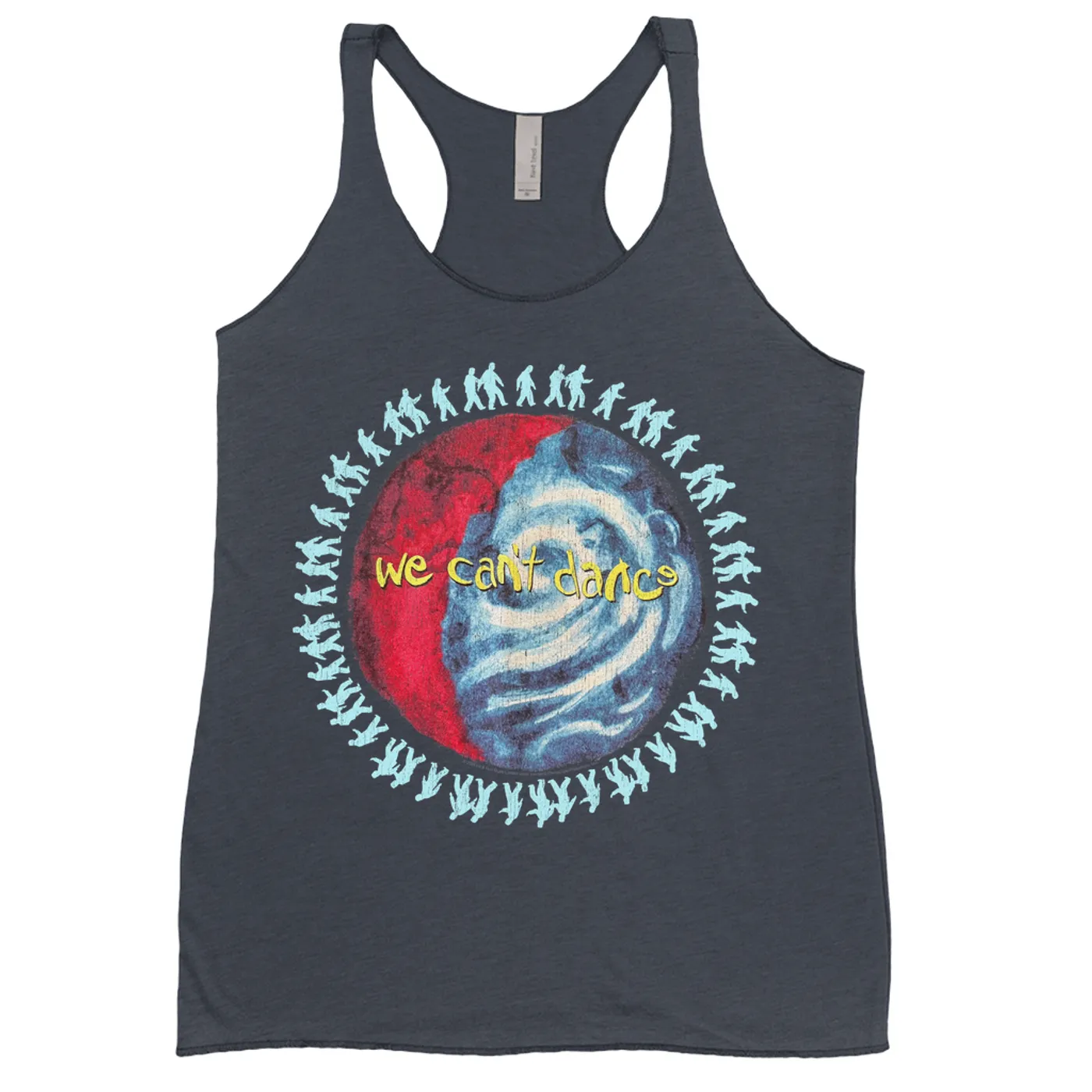 Genesis Ladies' Tank Top | We Can't Dance Tour Globe Genesis Shirt