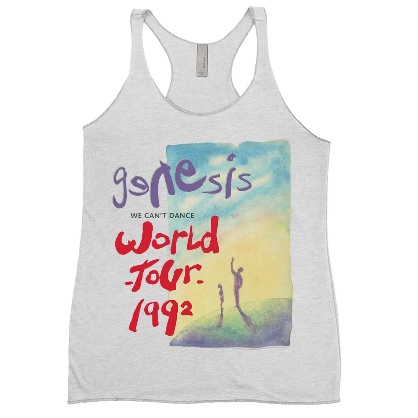 Genesis Ladies' Tank Top | We Can't Dance Album World Tour 1992 Genesis Shirt